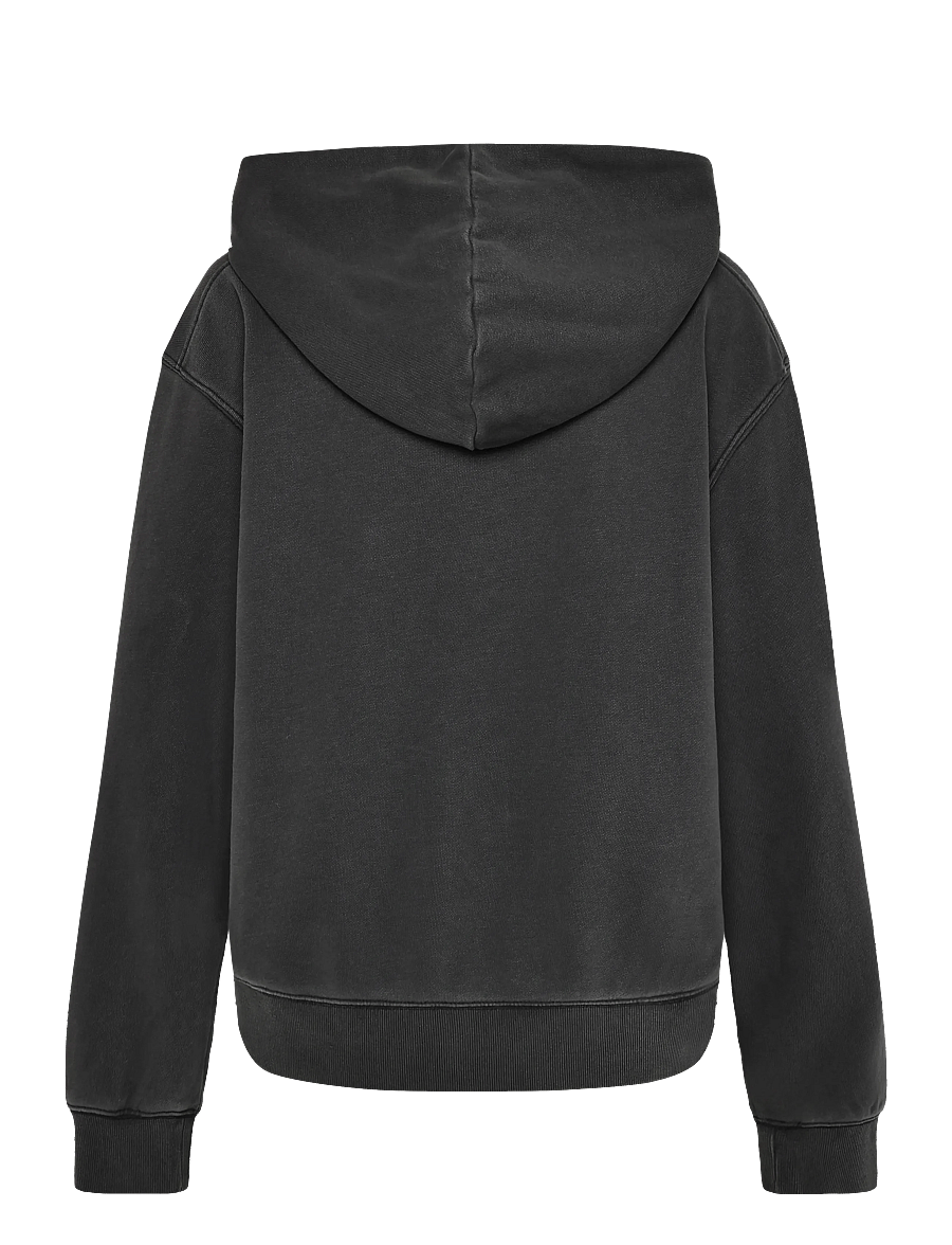 G-Star - Modern basic relaxed hdd zip thru s - hættetrøjer - dk black gd - 2