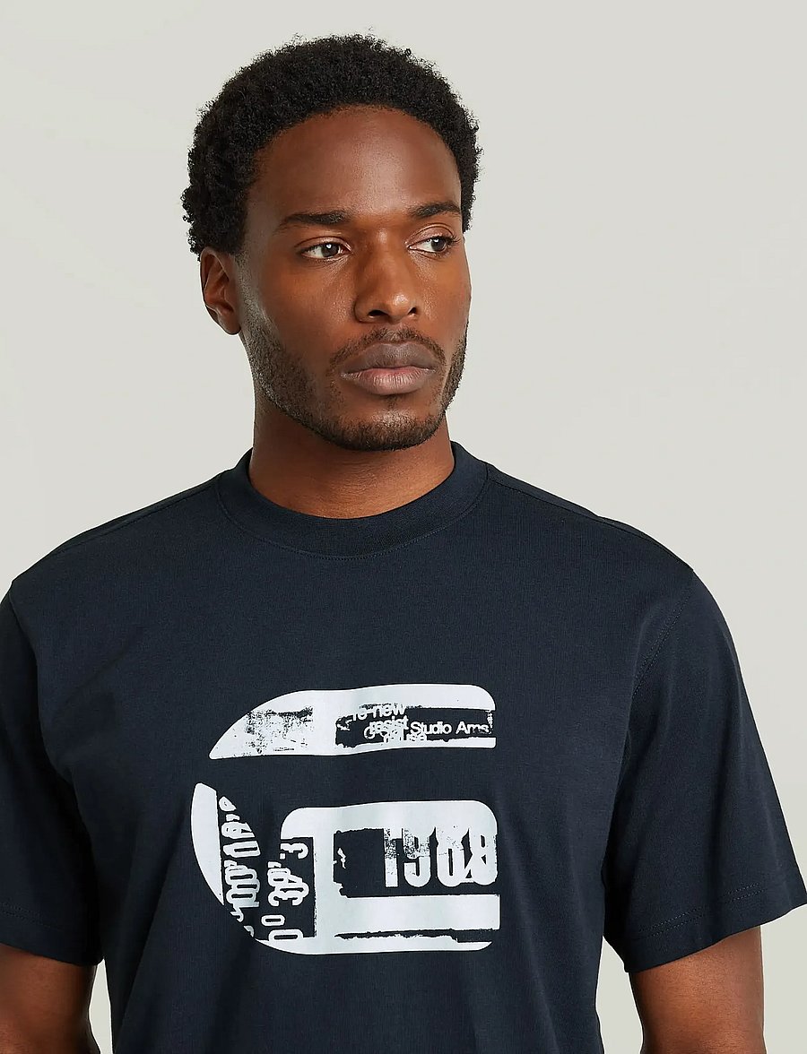 G-Star - G icon gr r t - kortærmede t-shirts - salute - 4