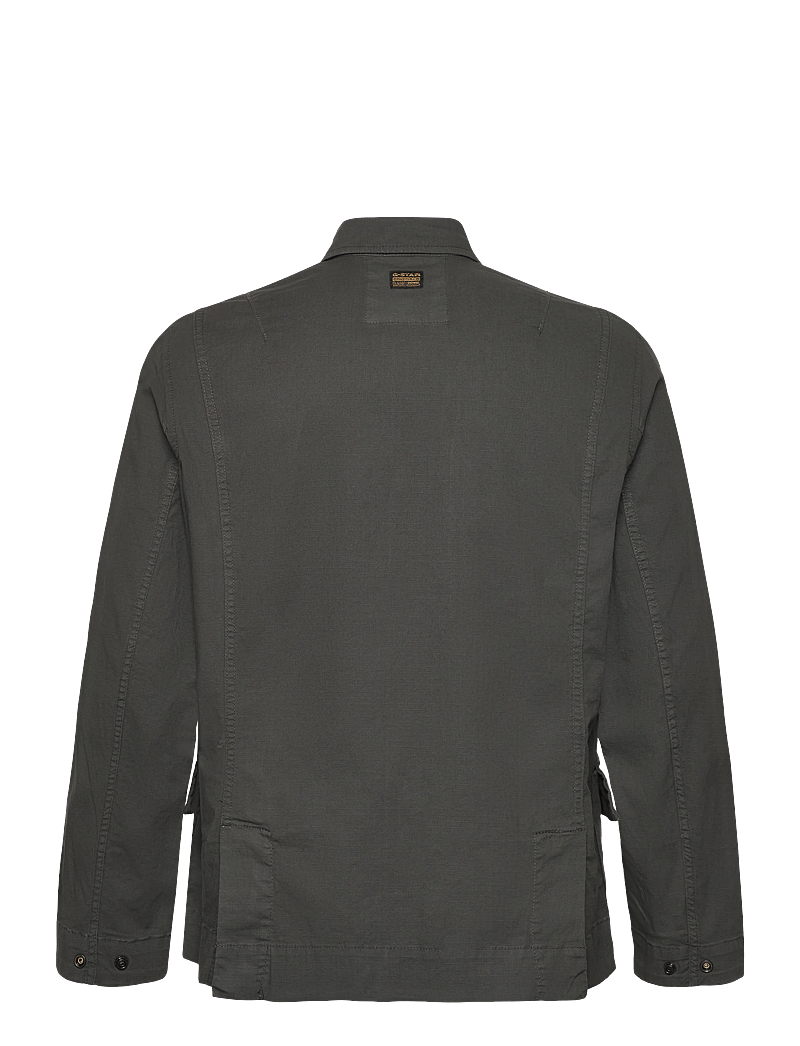 G-Star - 2 pkt overshirt - gefütterte denimjacken - asfalt gd - 1