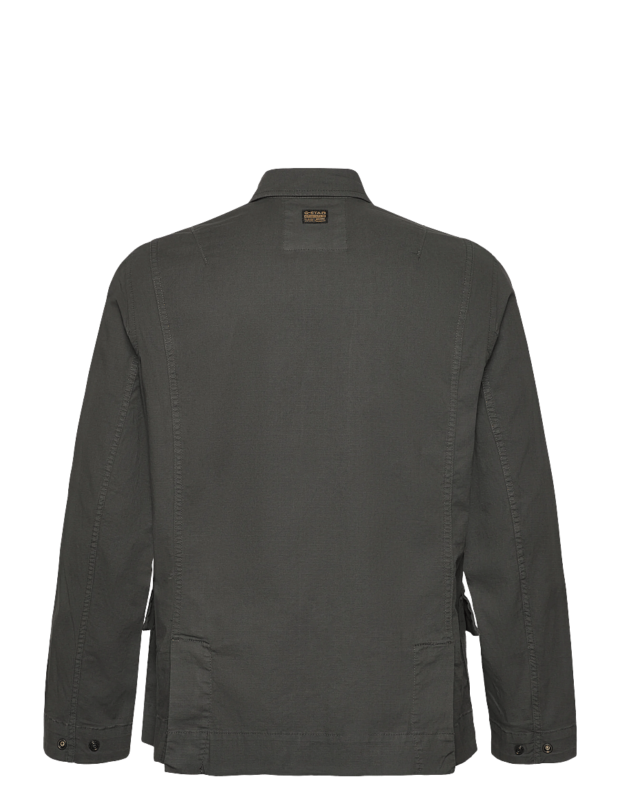 G-Star - 2 pkt overshirt - gefütterte denimjacken - asfalt gd - 1