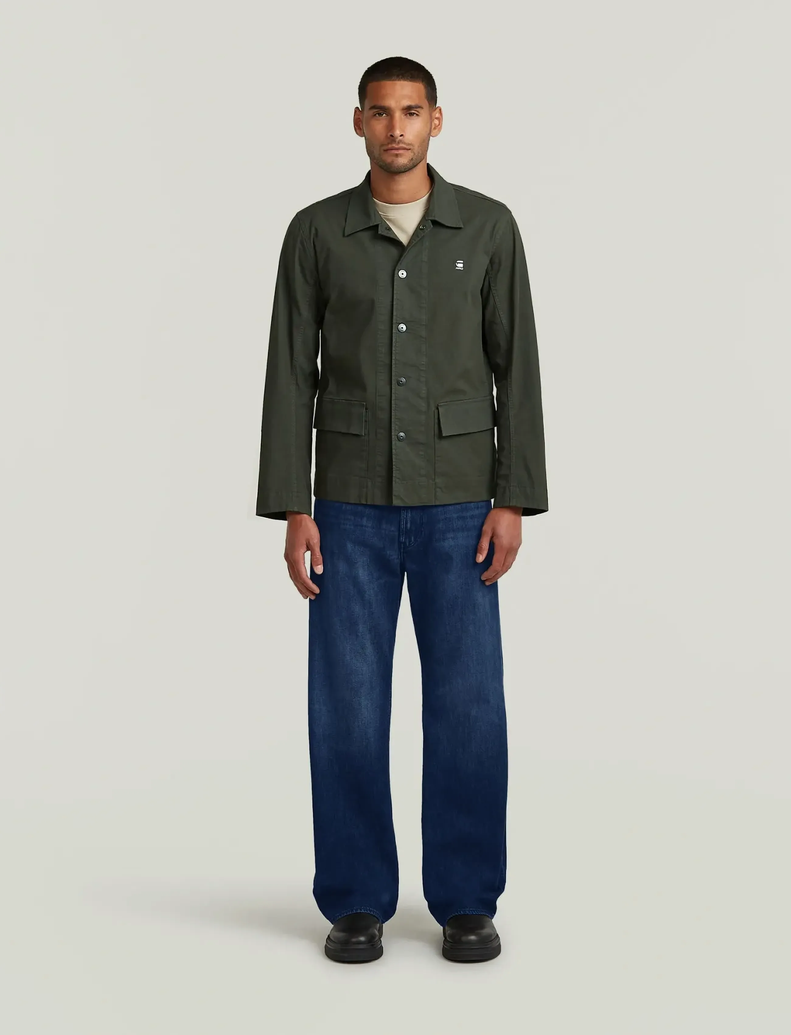 G-Star - 2 pkt overshirt - kevadjakid - asfalt gd - 4