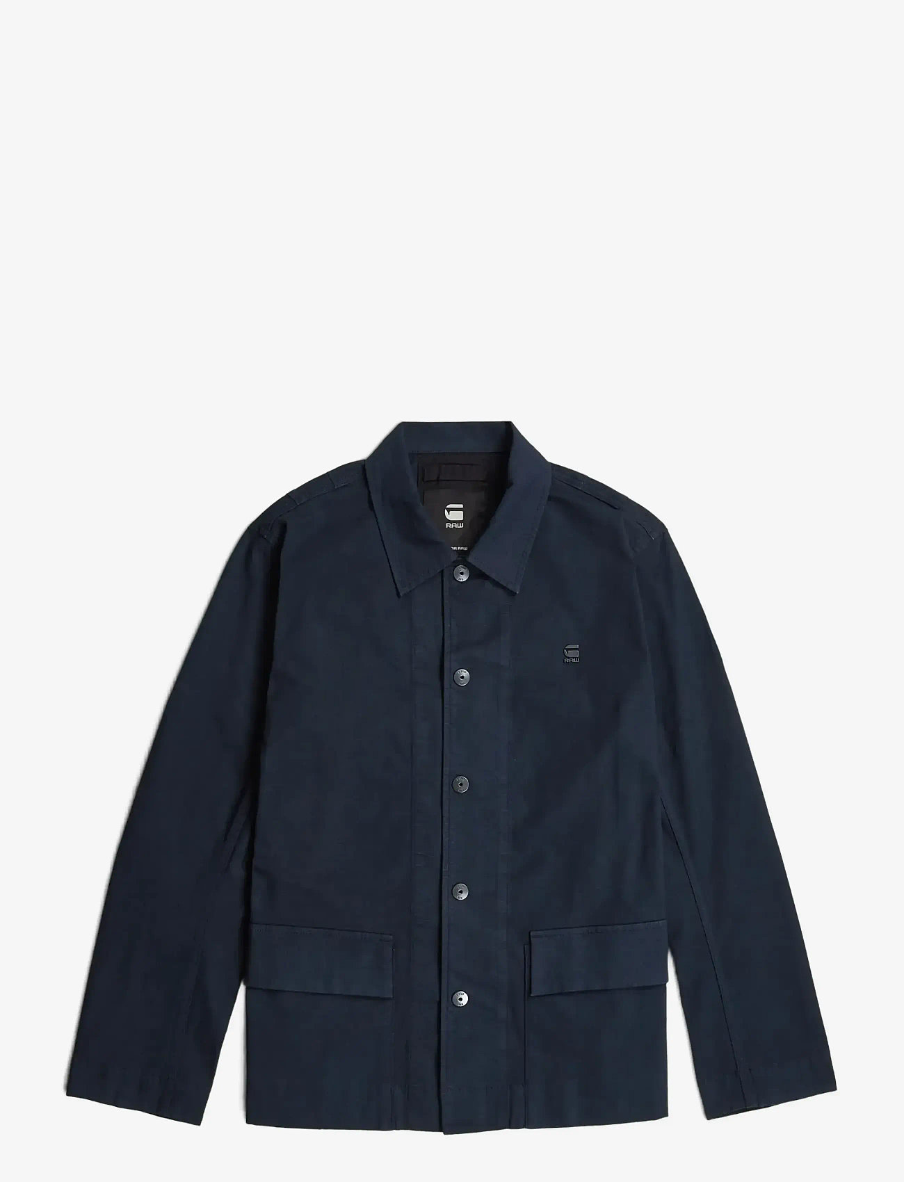 G-Star - 2 pkt overshirt - gefütterte denimjacken - salute gd - 0