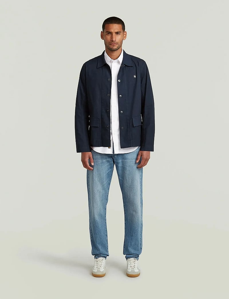 G-Star - 2 pkt overshirt - gefütterte denimjacken - salute gd - 3