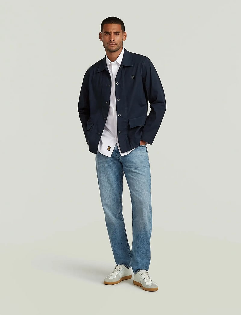G-Star - 2 pkt overshirt - gefütterte denimjacken - salute gd - 5