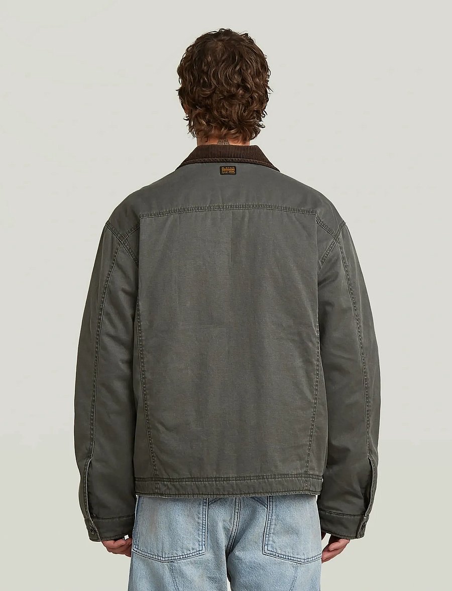 G-Star - Duty canvas trucker - sulejoped - asfalt/elephant skin - 3