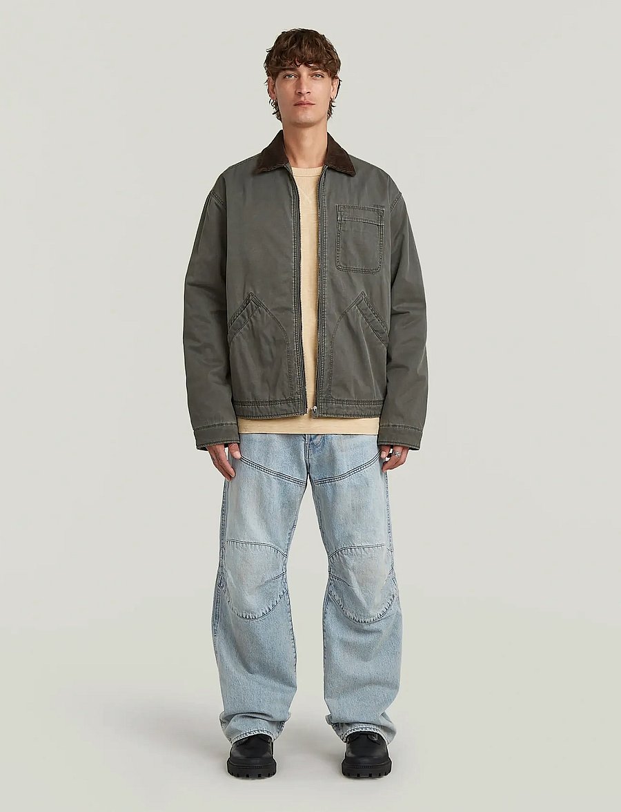 G-Star - Duty canvas trucker - sulejoped - asfalt/elephant skin - 4