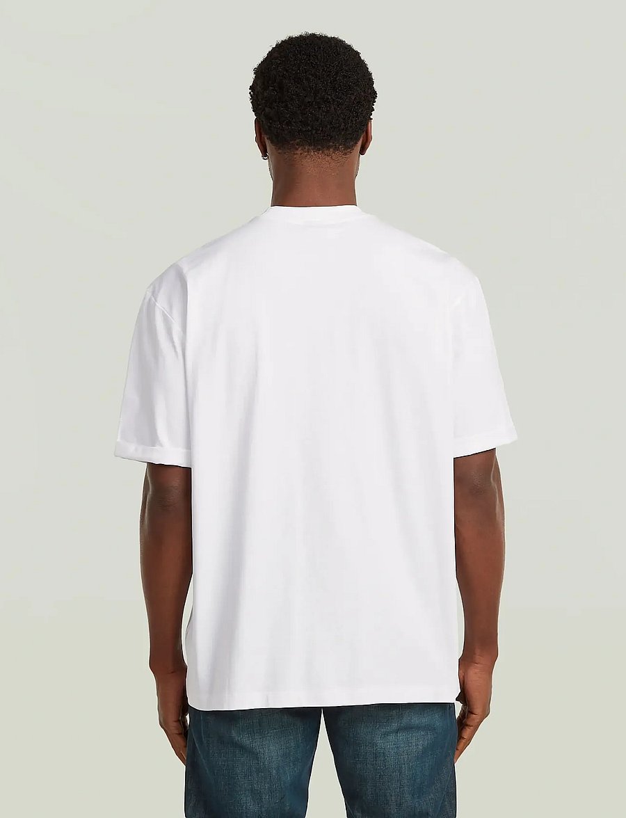 G-Star - Multi technique gr relaxed r t - kortærmede t-shirts - white - 2
