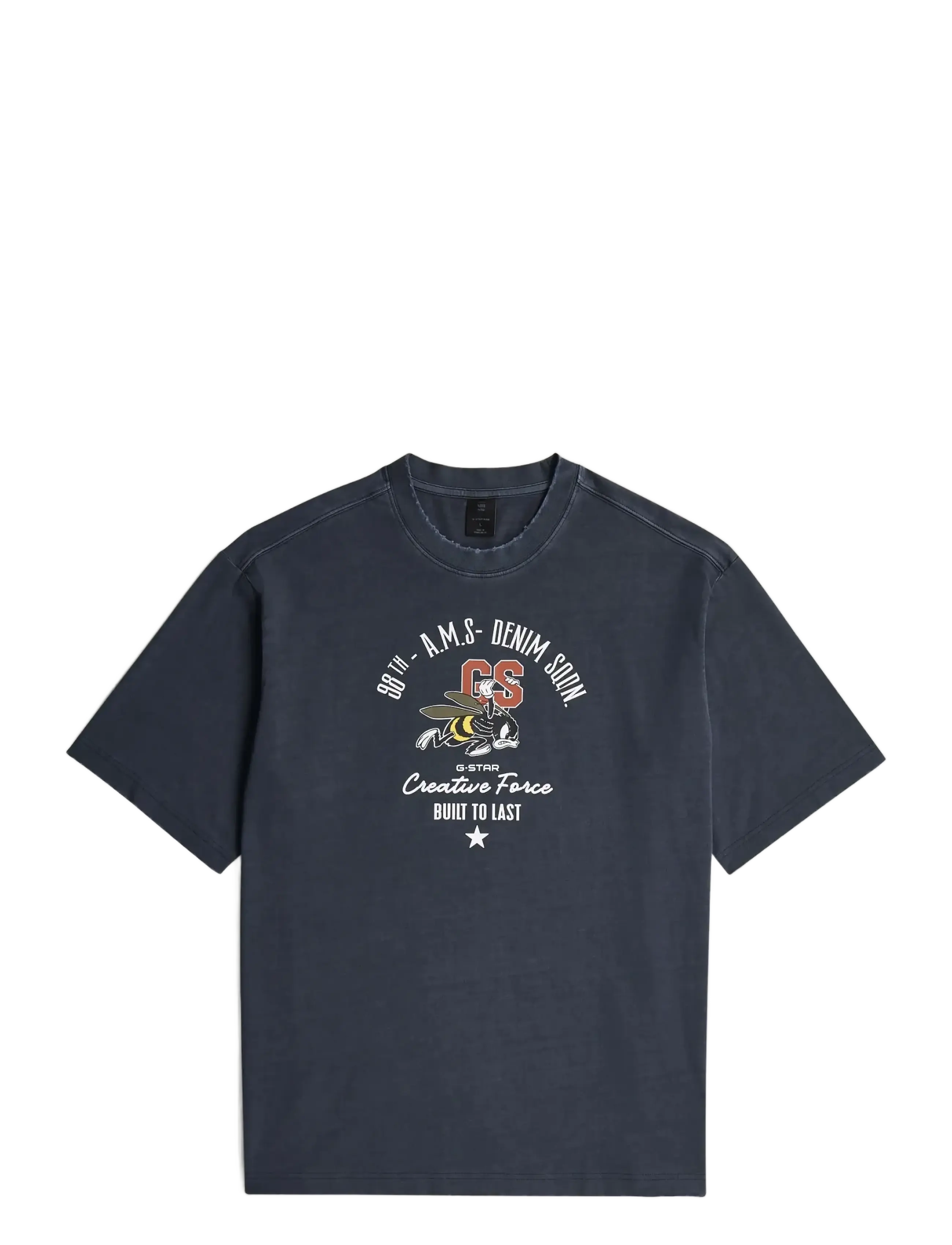 G-Star Front gr angry bee loose r t - Kleidung - SALUTE GD / navy