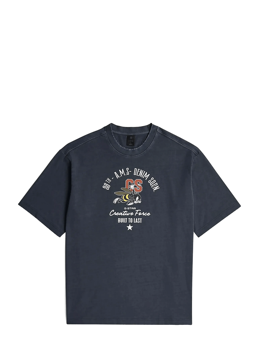 G-Star - Front gr angry bee loose r t - short-sleeved t-shirts - salute gd - 0