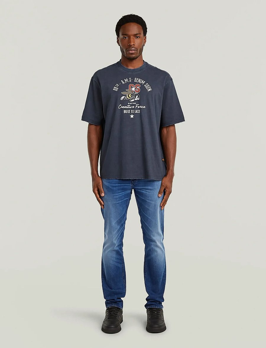 G-Star - Front gr angry bee loose r t - short-sleeved t-shirts - salute gd - 4