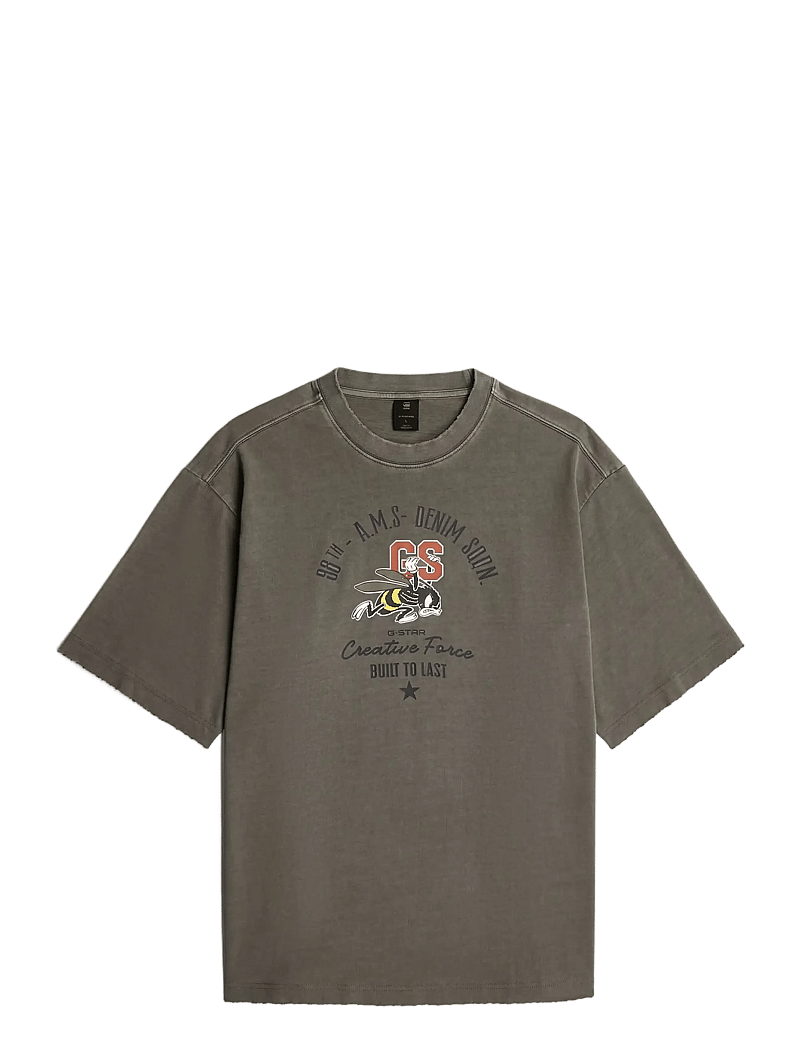 G-Star - Front gr angry bee loose r t - short-sleeved t-shirts - turf gd - 0