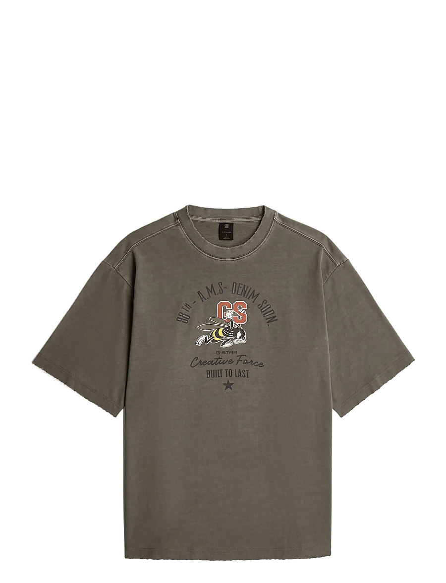 G-Star - Front gr angry bee loose r t - kortærmede t-shirts - turf gd - 0