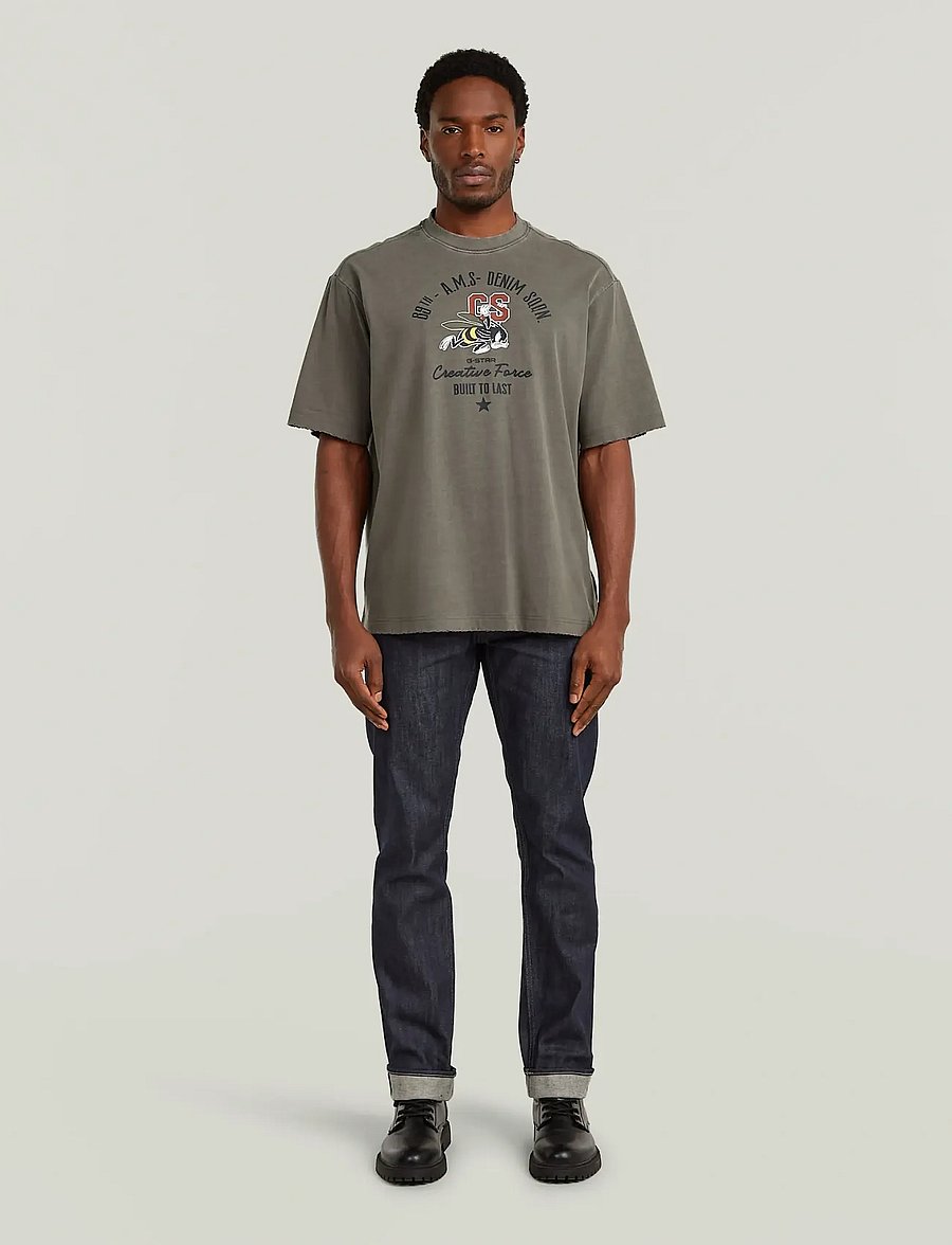 G-Star - Front gr angry bee loose r t - kortærmede t-shirts - turf gd - 4