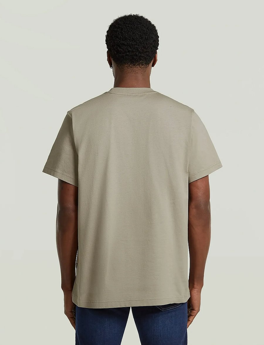 G-Star - Chest logo loose r t - short-sleeved t-shirts - rock ridge - 3