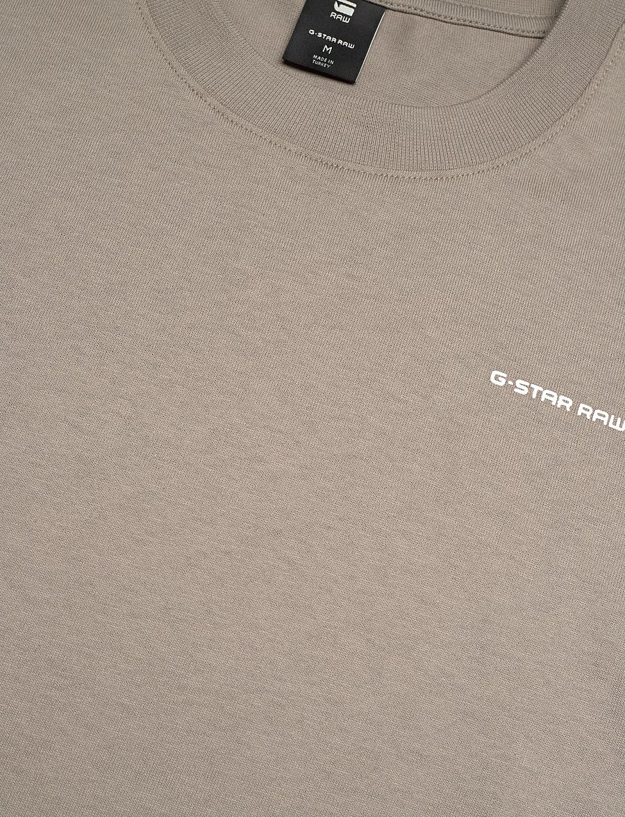 G-Star - Chest logo loose r t - short-sleeved t-shirts - rock ridge - 4