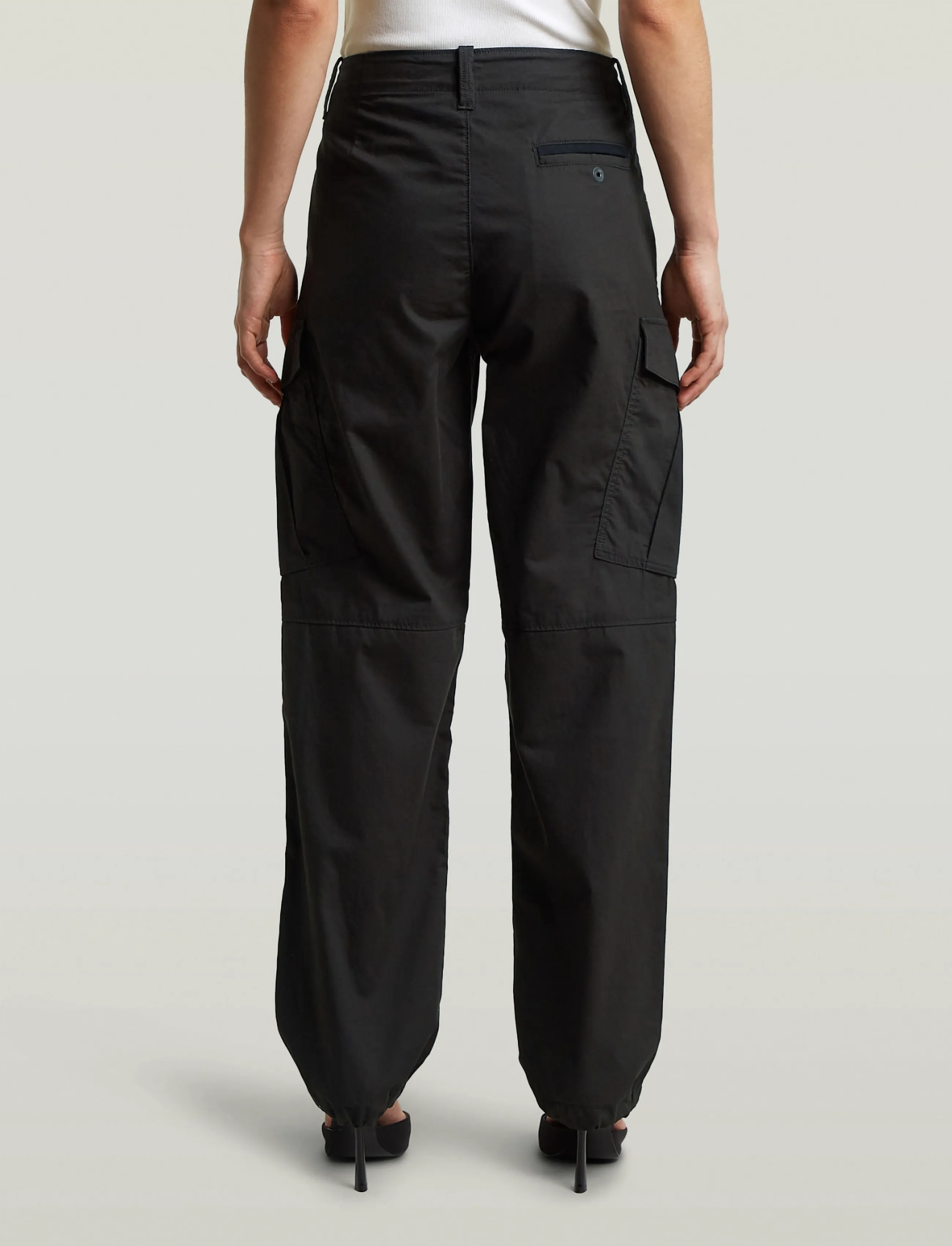 G-Star - Holt cargo wmn - cargobyxor - dk black - 5