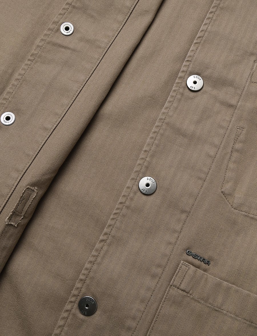 G-Star - 2 pkt overshirt - ungefütterte denimjacken - fossil - 3