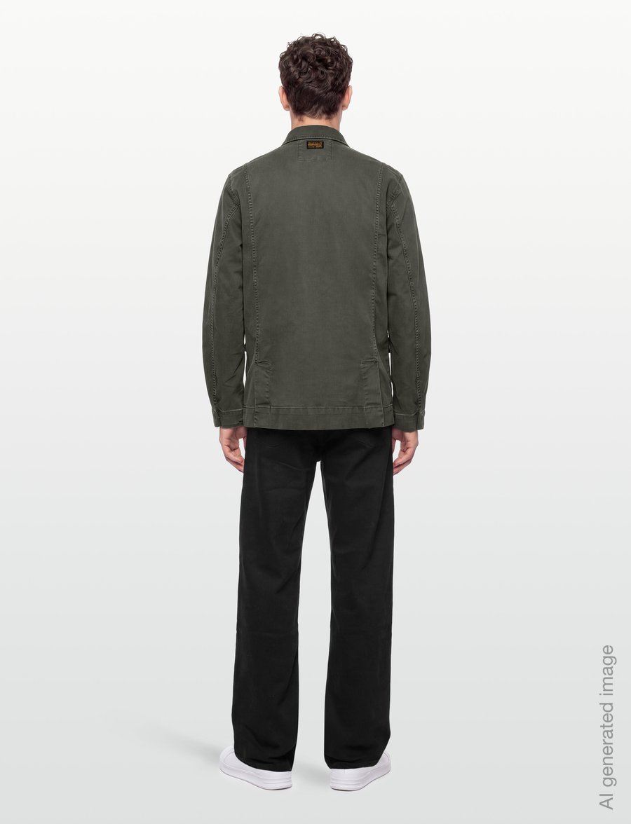 G-Star - 4 pkt overshirt - ofodrade jeansjackor - vintage dust asfalt - 4