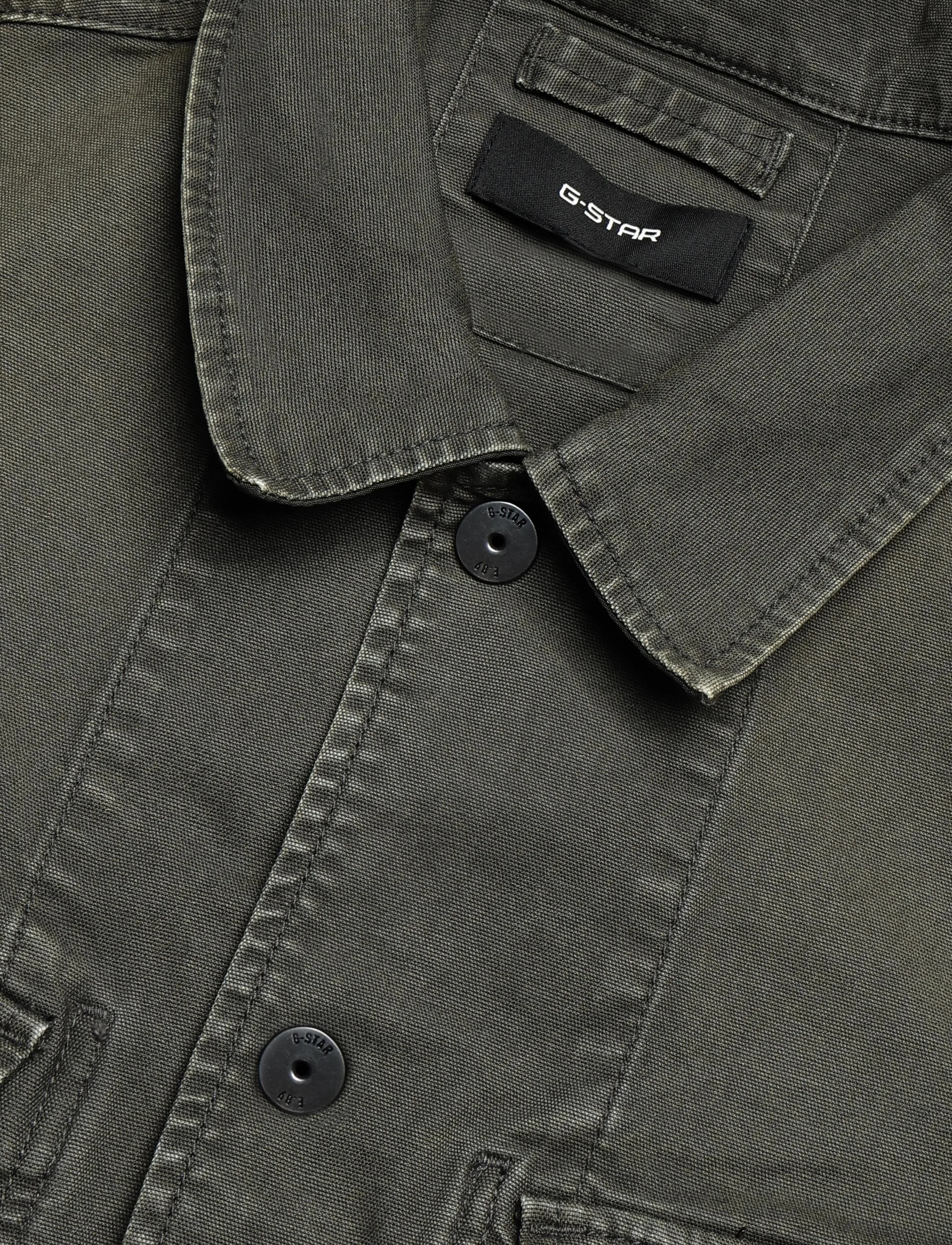 G-Star - 4 pkt overshirt - ofodrade jeansjackor - vintage dust asfalt - 2