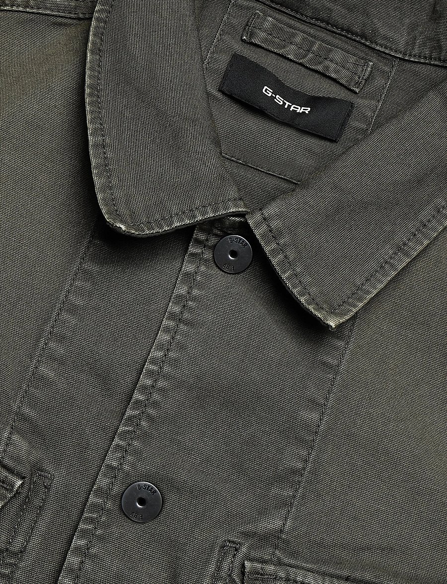 G-Star - 4 pkt overshirt - ofodrade jeansjackor - vintage dust asfalt - 2
