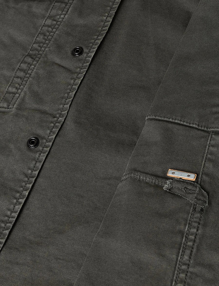 G-Star - 4 pkt overshirt - ofodrade jeansjackor - vintage dust asfalt - 3