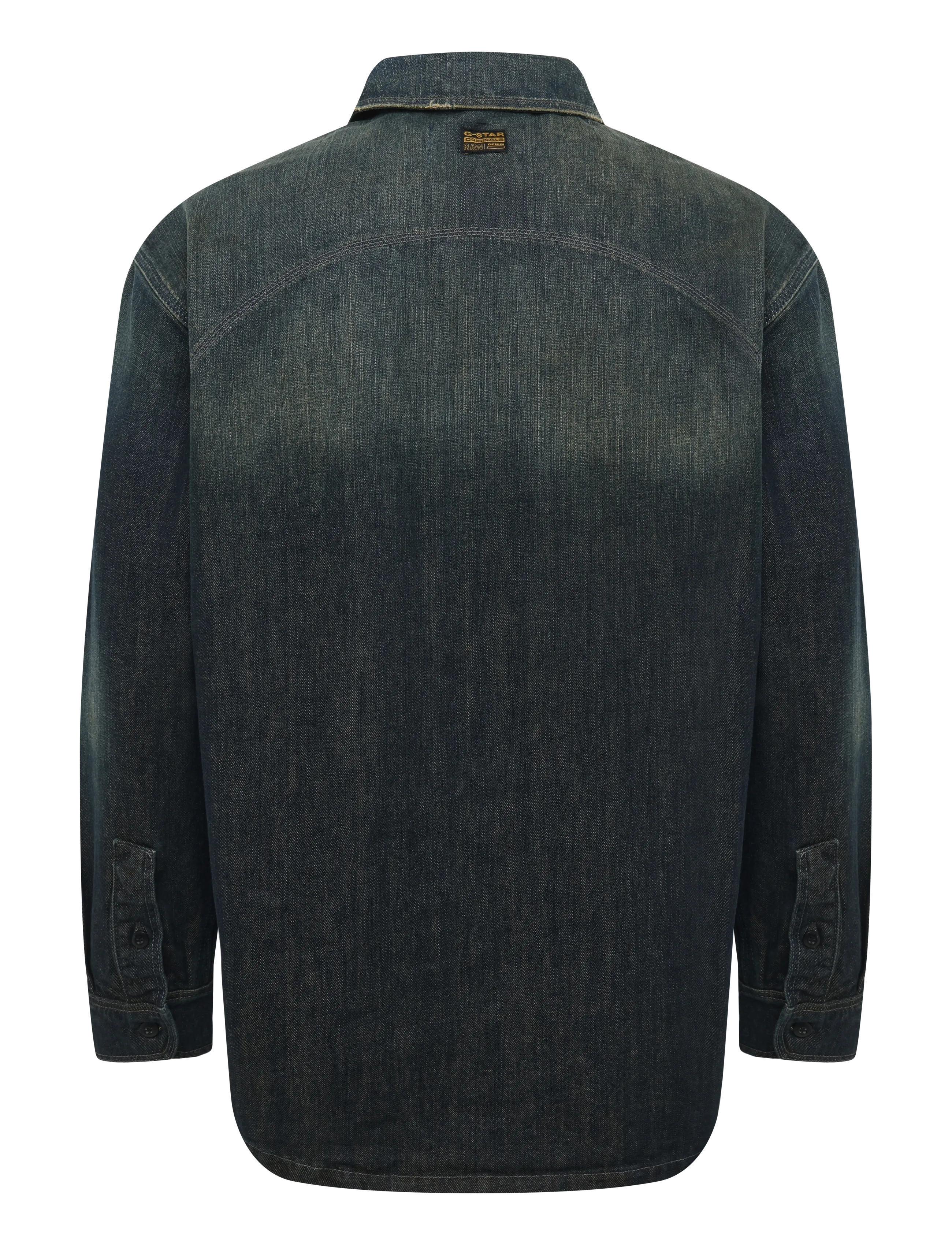 G-Star - Utility Relaxed Overshirt - ungefütterte denimjacken - antique faded shadow - 2