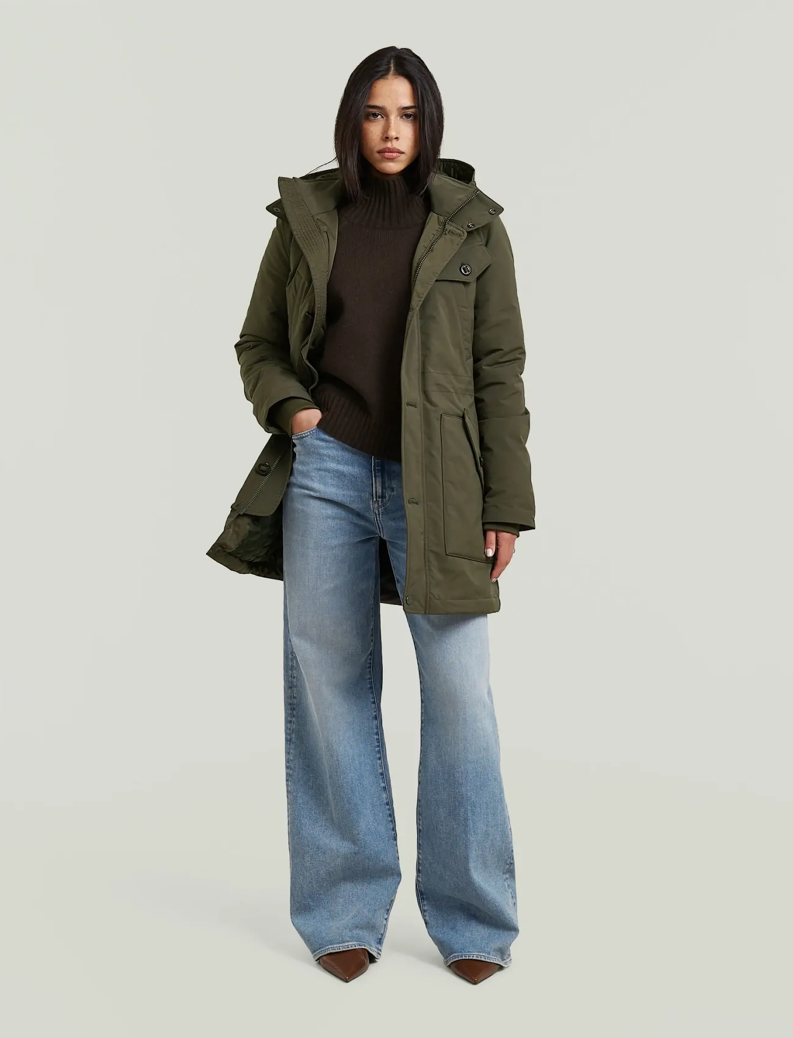 G-Star - Vodan parka wmn - black olive - 4