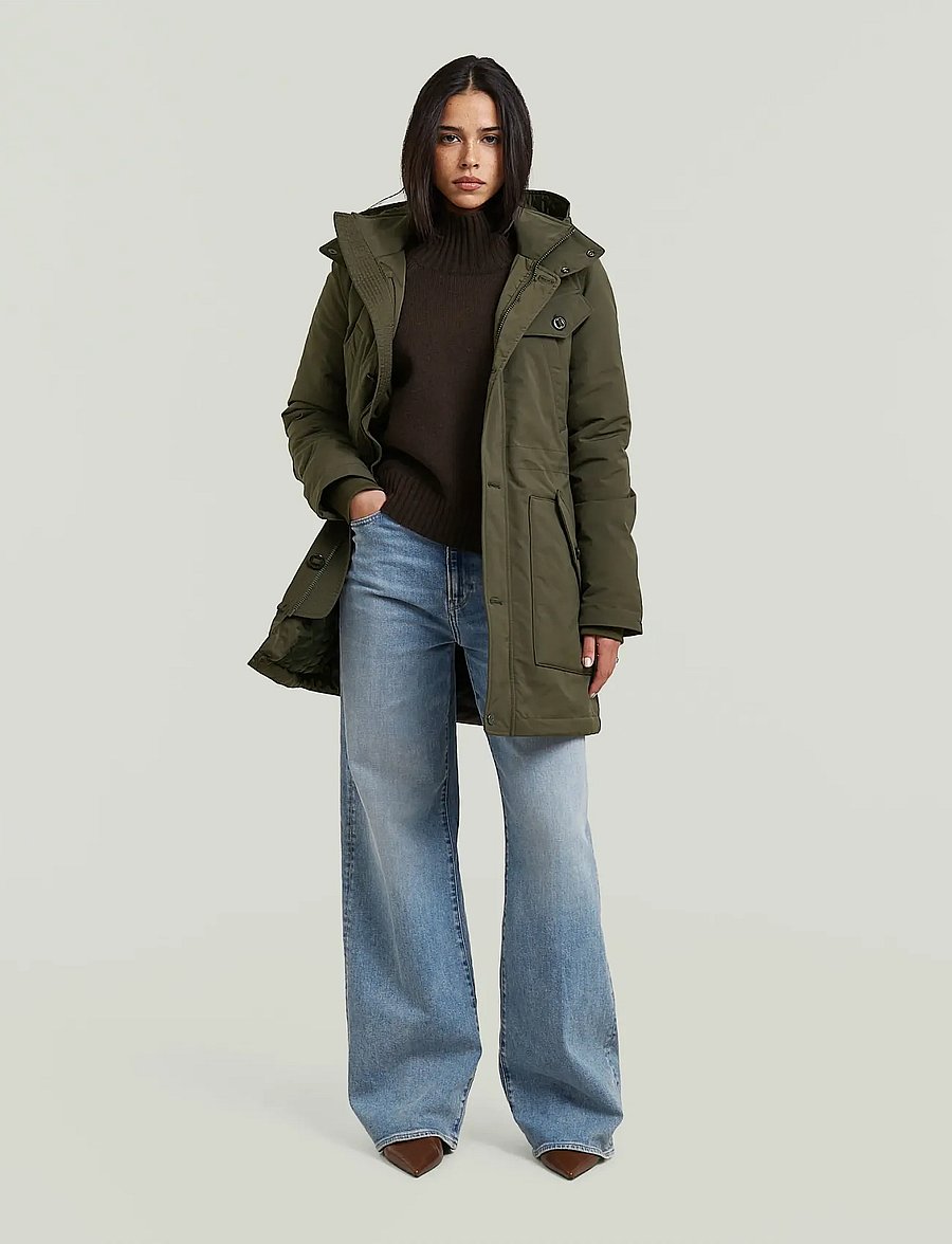 G-Star - Vodan parka wmn - parkas - black olive - 4