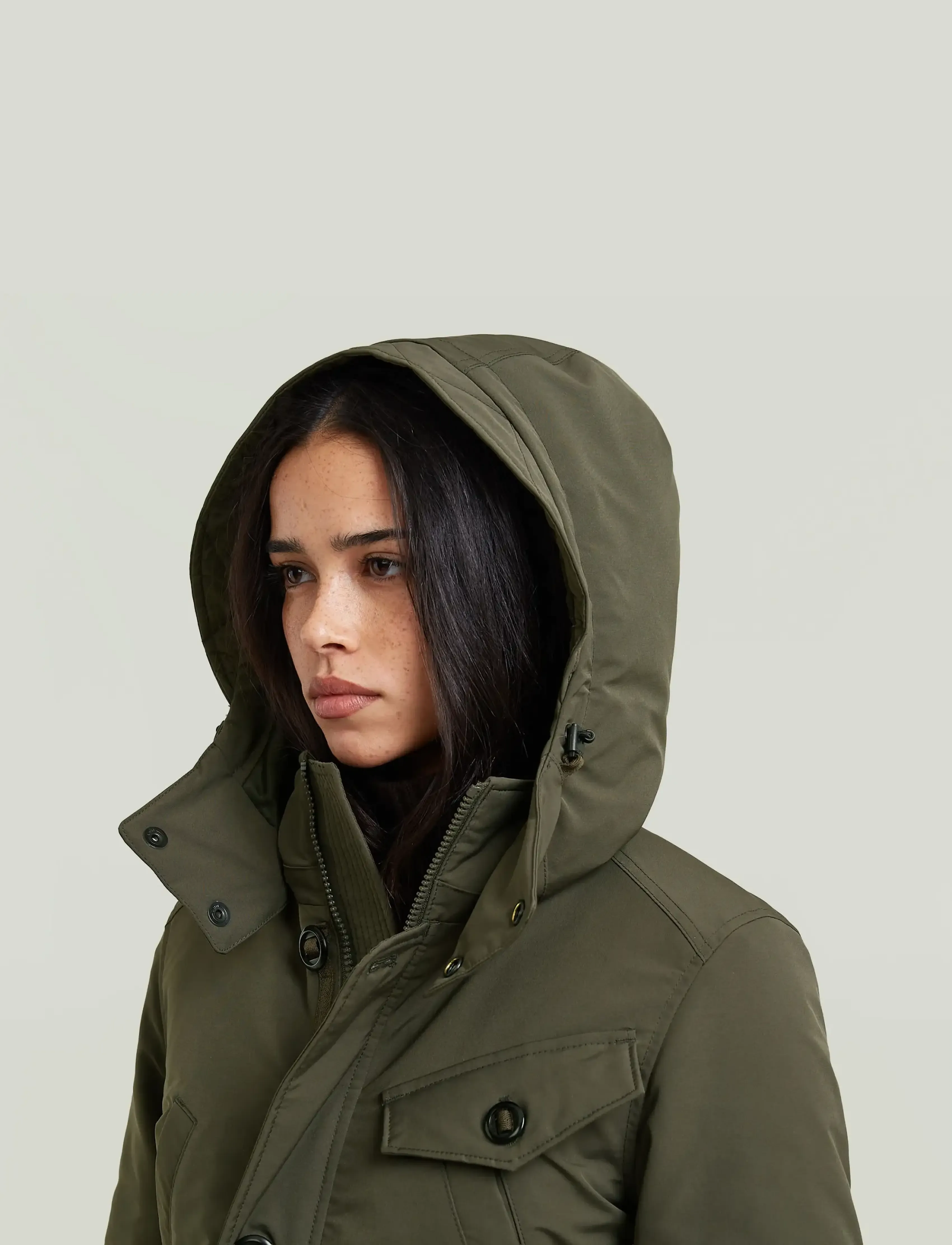 G-Star - Vodan parka wmn - black olive - 5