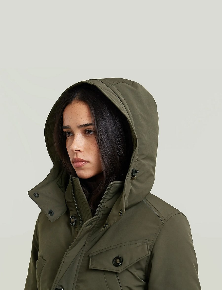 G-Star - Vodan parka wmn - parkas - black olive - 5