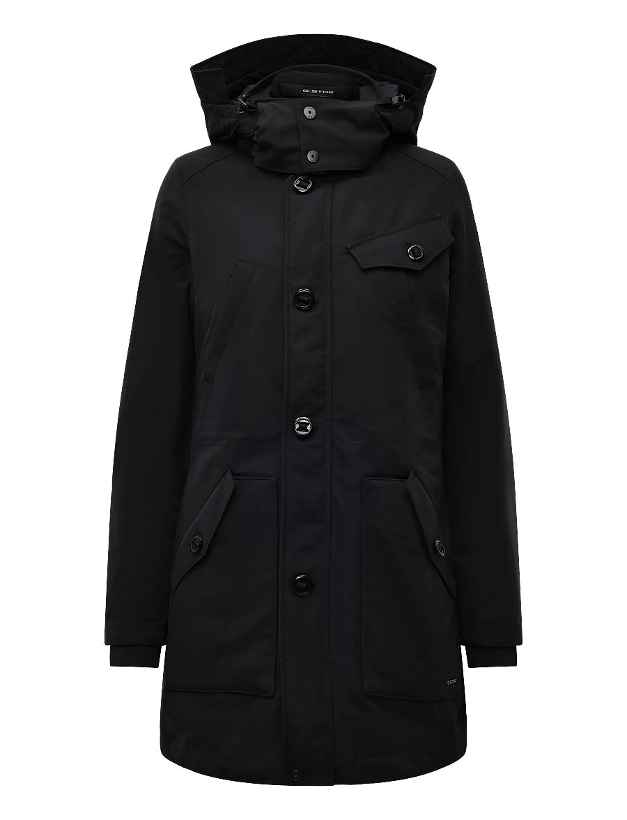 G-Star - Vodan parka wmn - parkas - dk black - 1