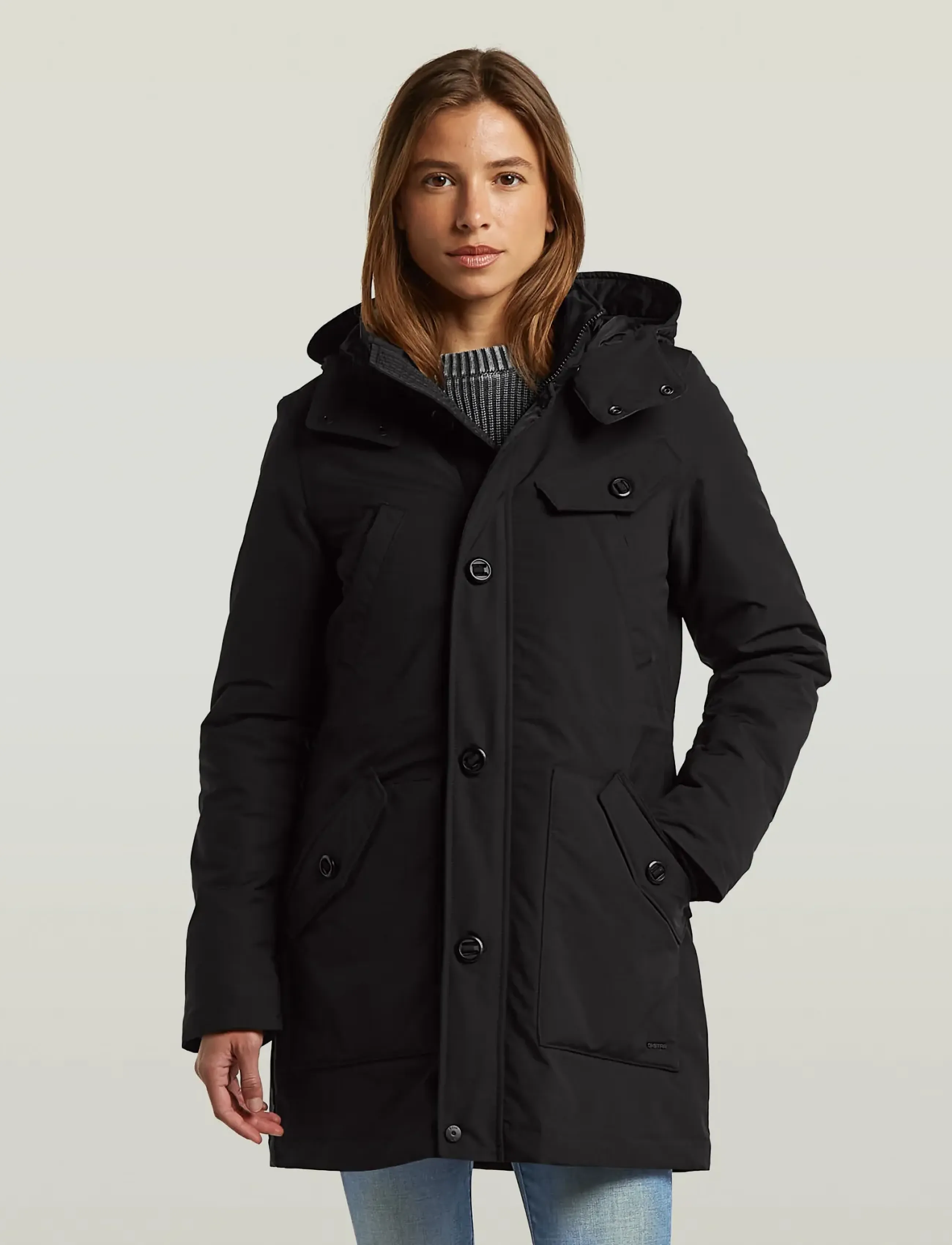 G-Star Vodan parka wmn - G-STAR - DK BLACK / black