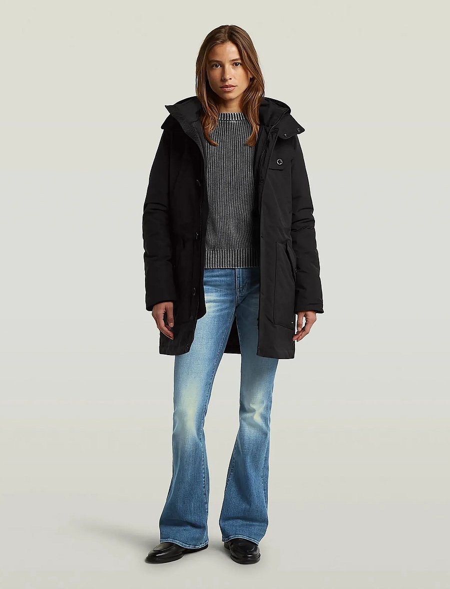 G-Star - Vodan parka wmn - parkas - dk black - 4