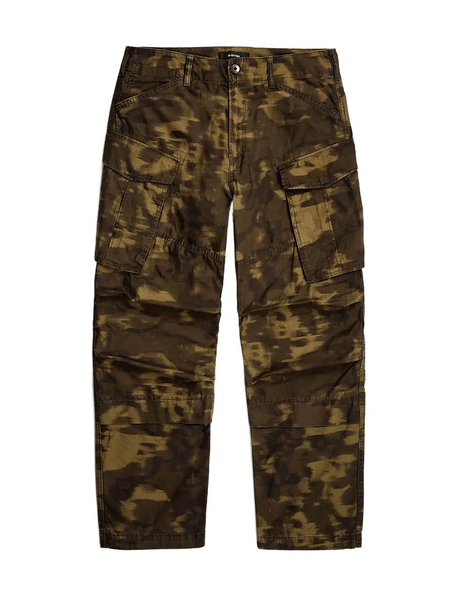 G-Star - Rovic 3D Relaxed - cargohosen - dk khaki od butternut motion camo - 1