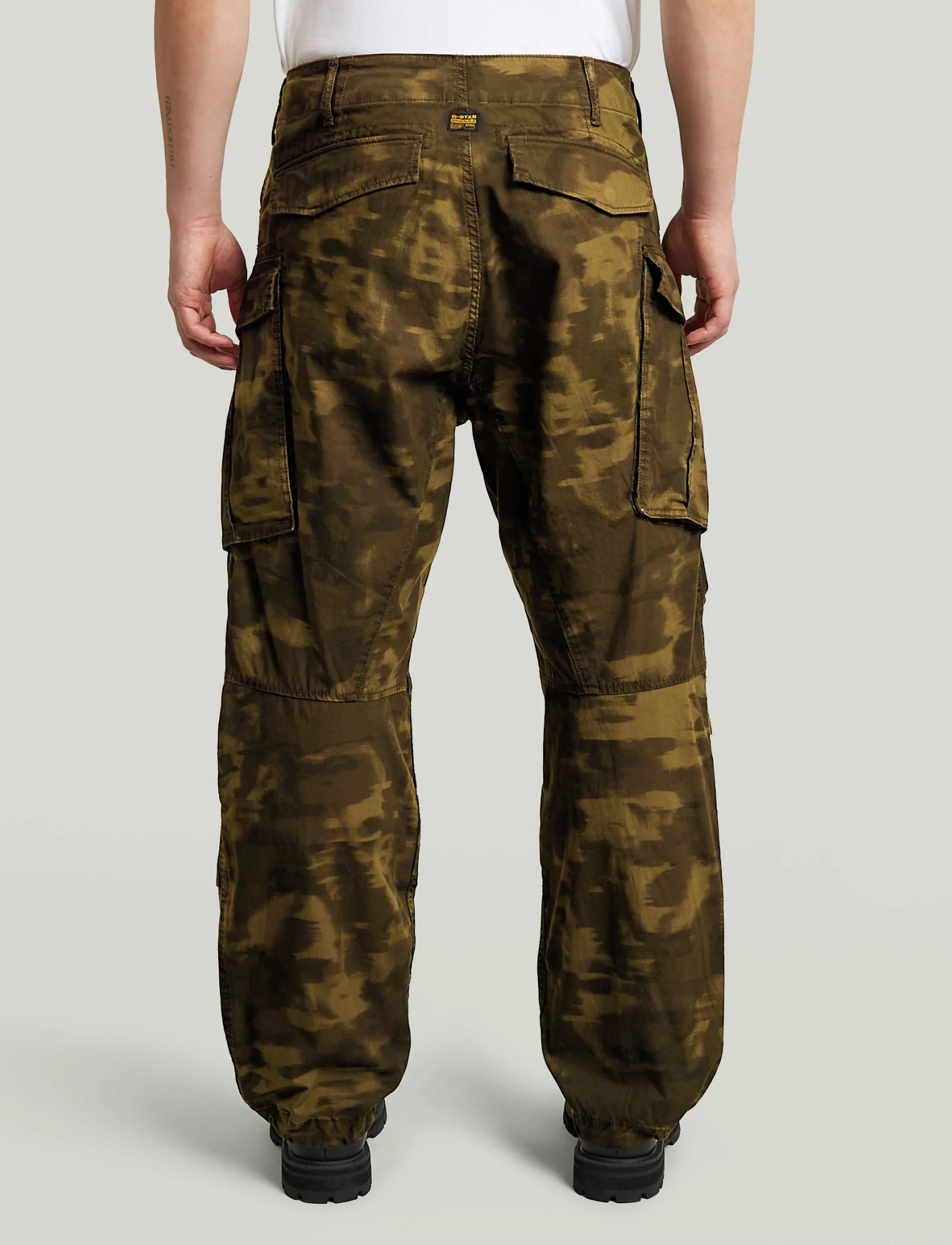G-Star - Rovic 3D Relaxed - cargohosen - dk khaki od butternut motion camo - 2
