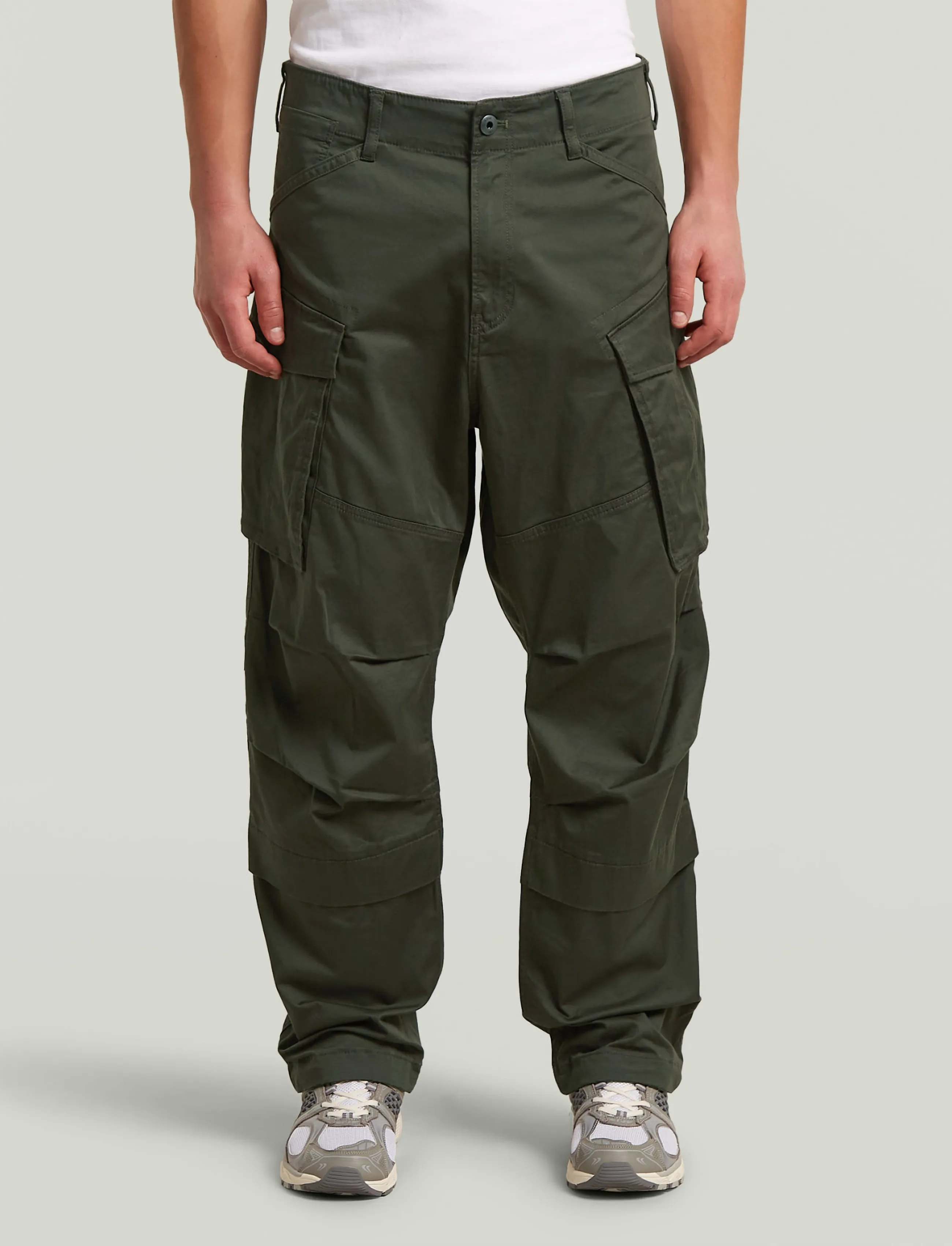 G-Star Rovic 3D Relaxed - G-STAR - ASFALT / khaki/green