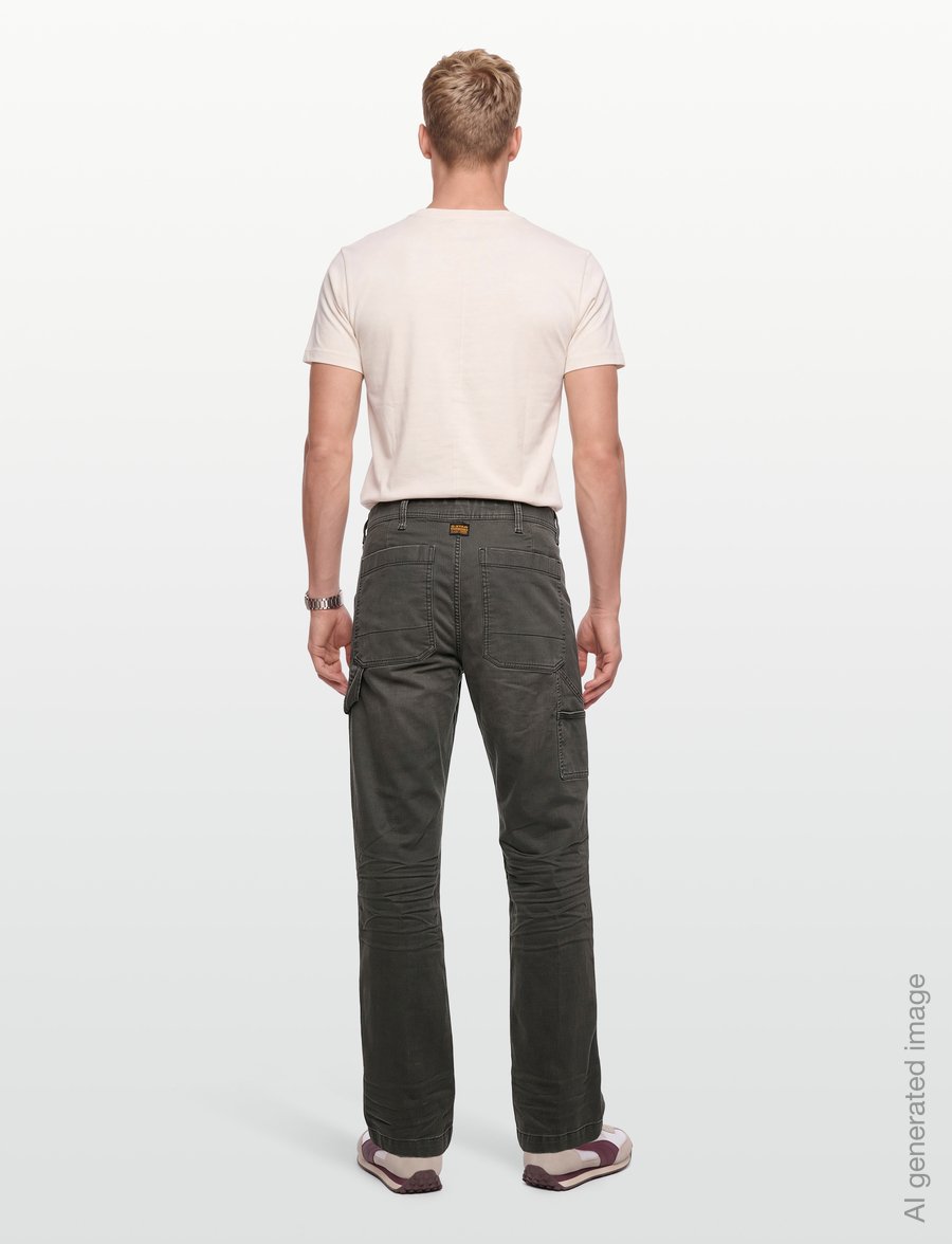 G-Star - Carpenter relaxed straight - weite jeans - vintage dust asfalt gd - 4