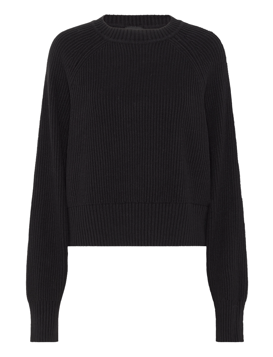 G-Star - Unit crew knit wmn - stickade tröjor - dk black - 1