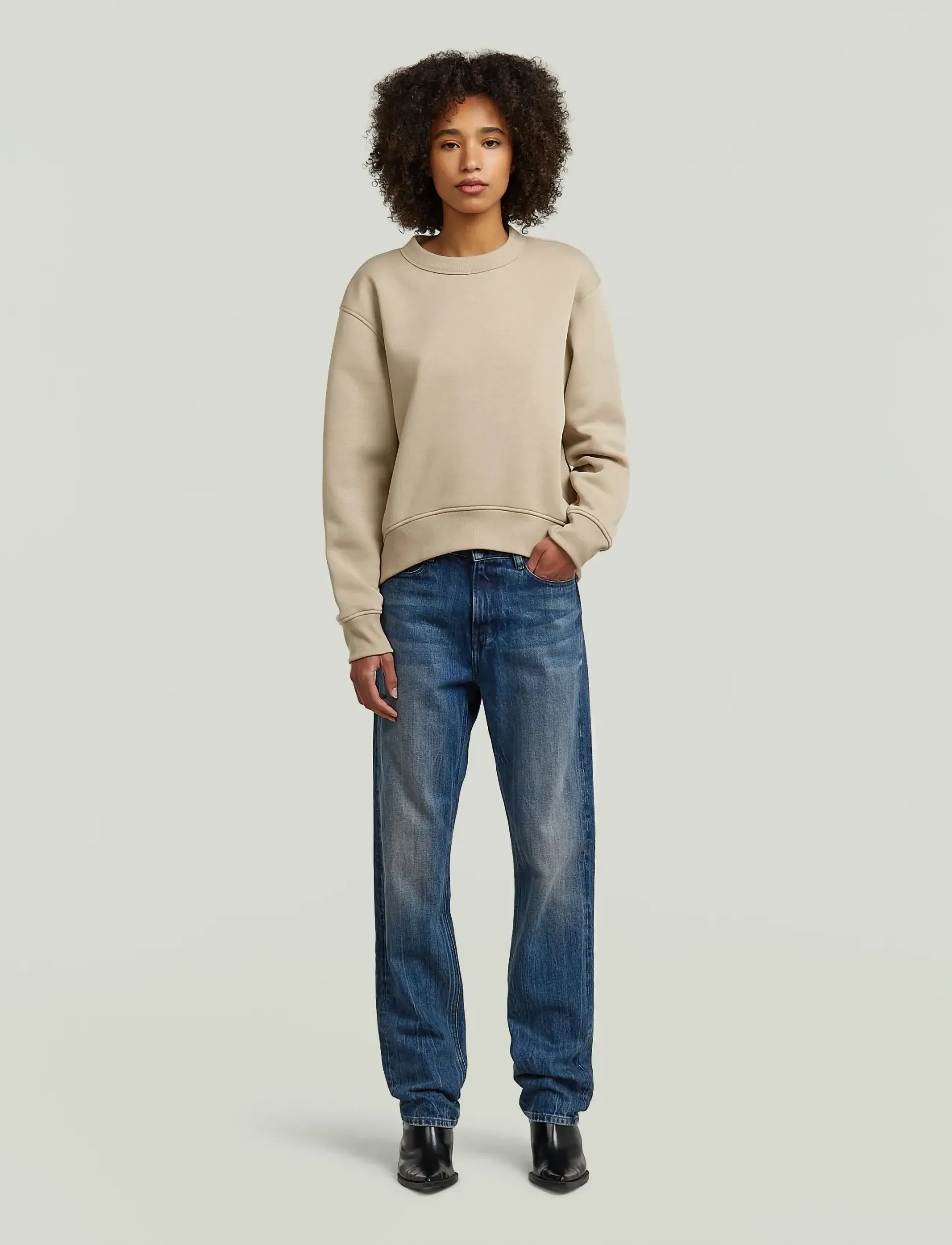 G-Star - Relaxed r sw wmn - hversdagsleg tíska - lt skin - 3