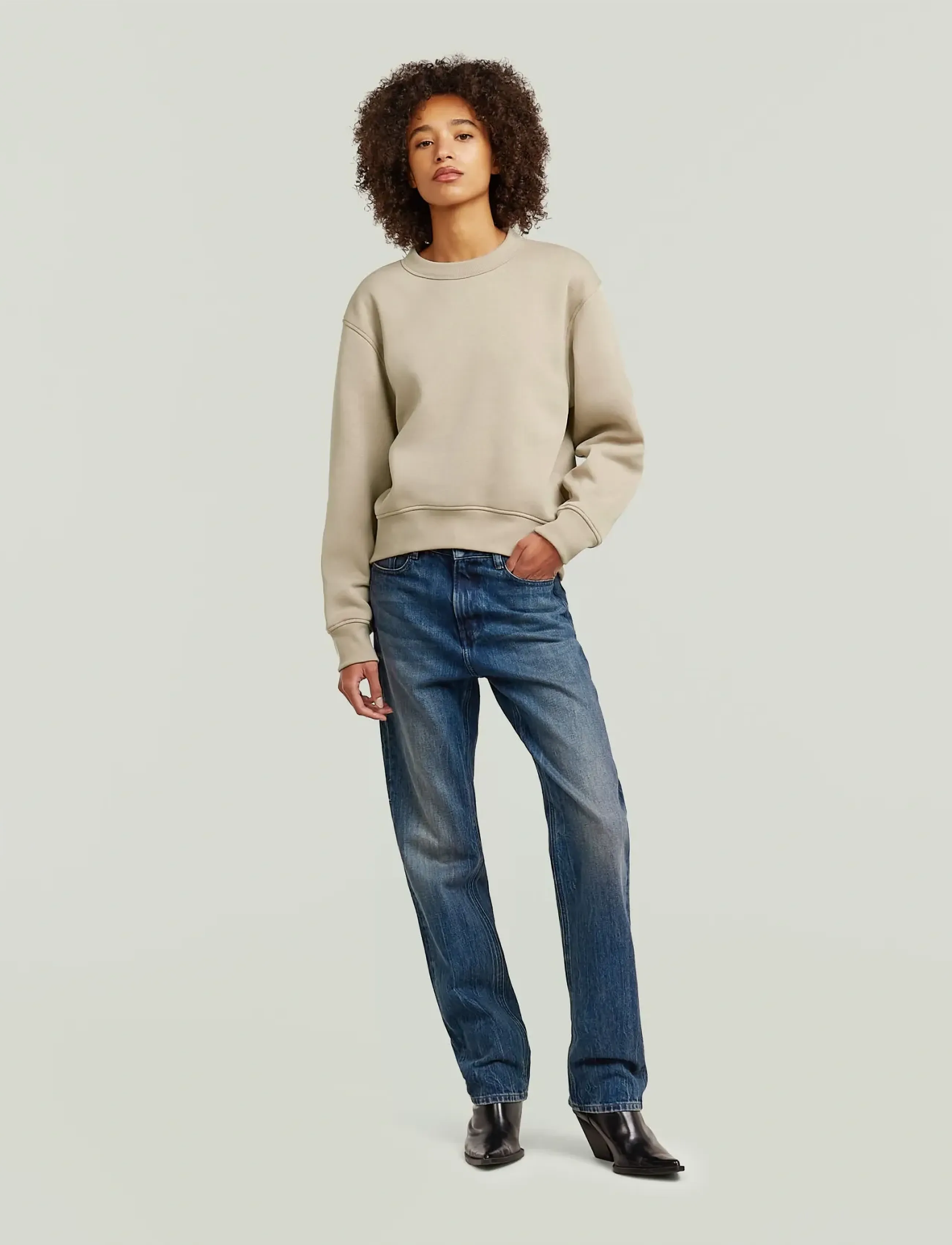 G-Star - Relaxed r sw wmn - hversdagsleg tíska - lt skin - 5
