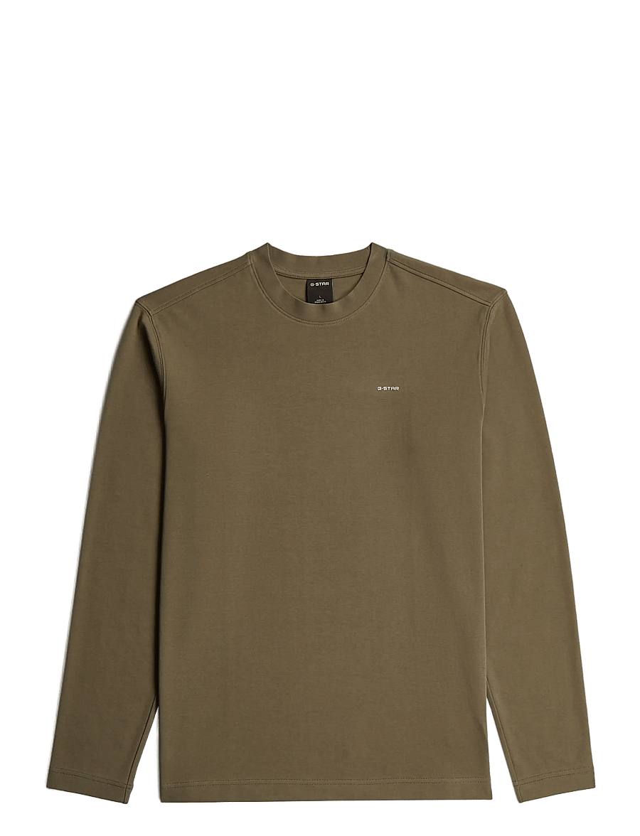 G-Star - True regular r t l\s - dark khaki - 0