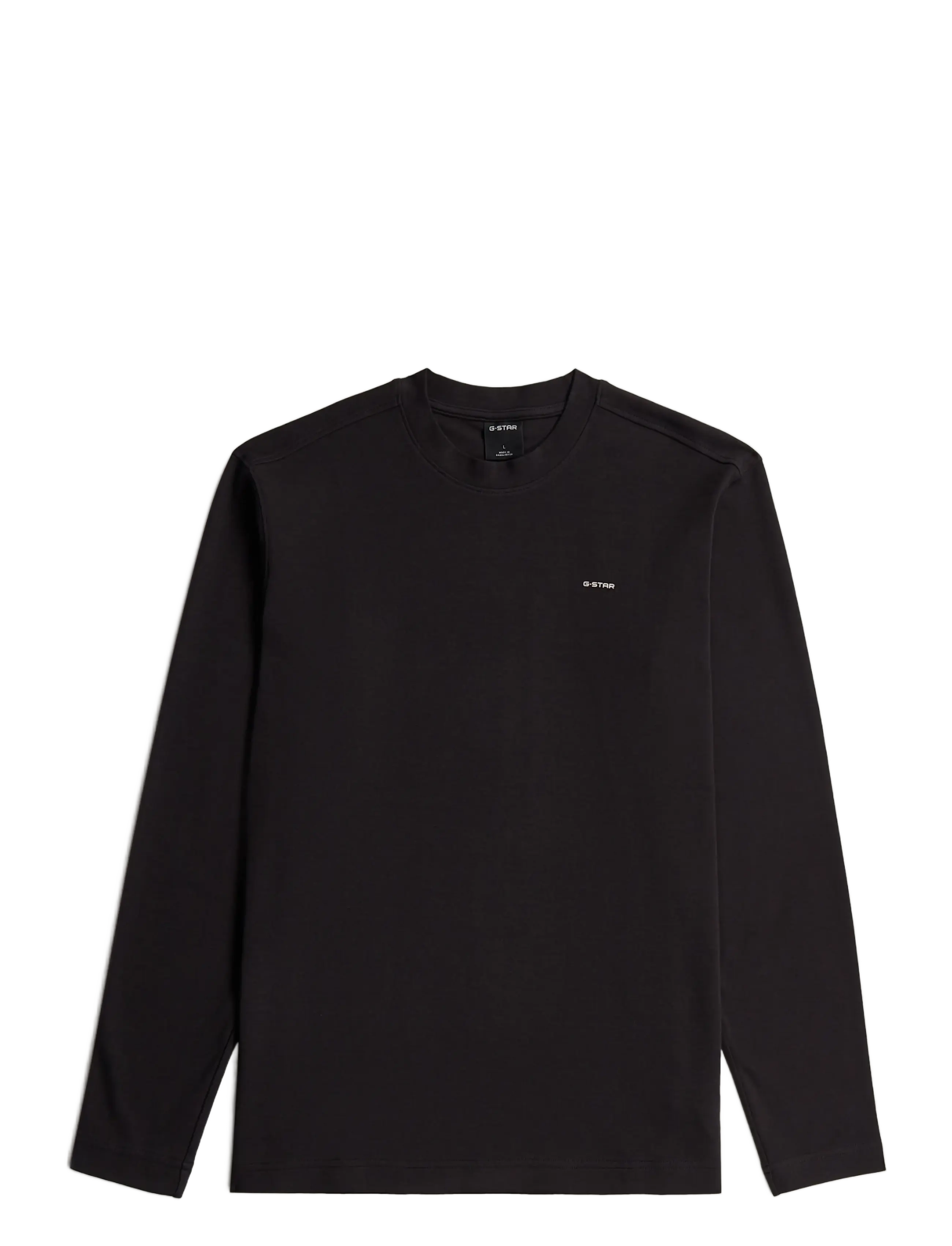G-Star True regular r t l\s - G-STAR - DK BLACK / black