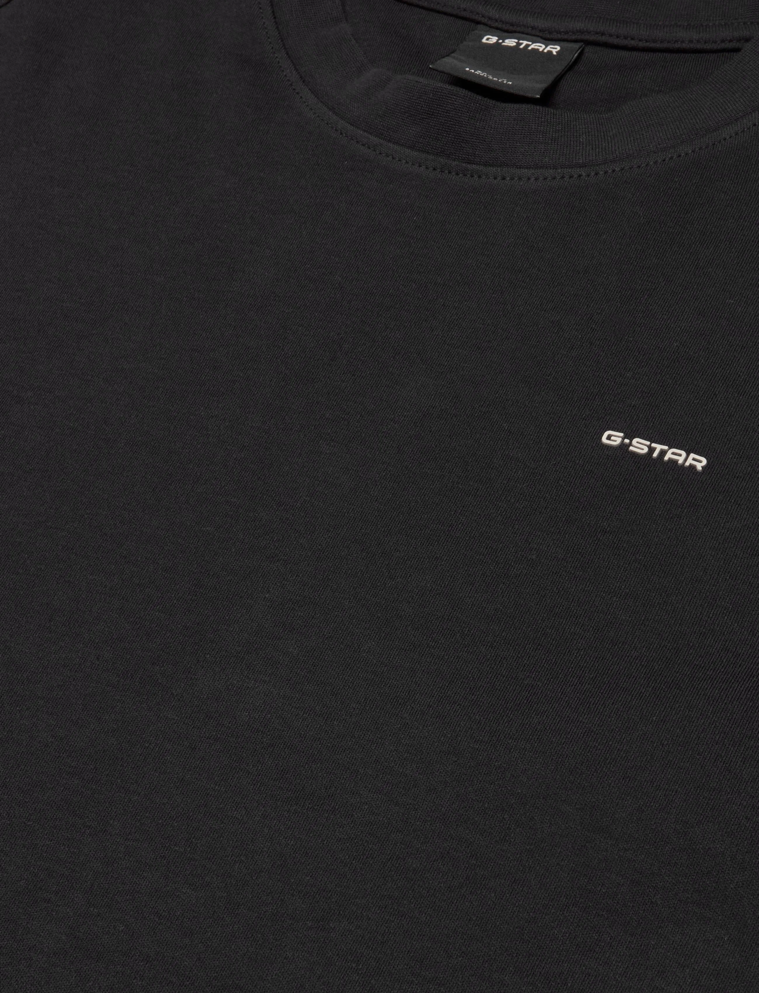 G-Star - True regular r t l\s - t-shirts - dk black - 2