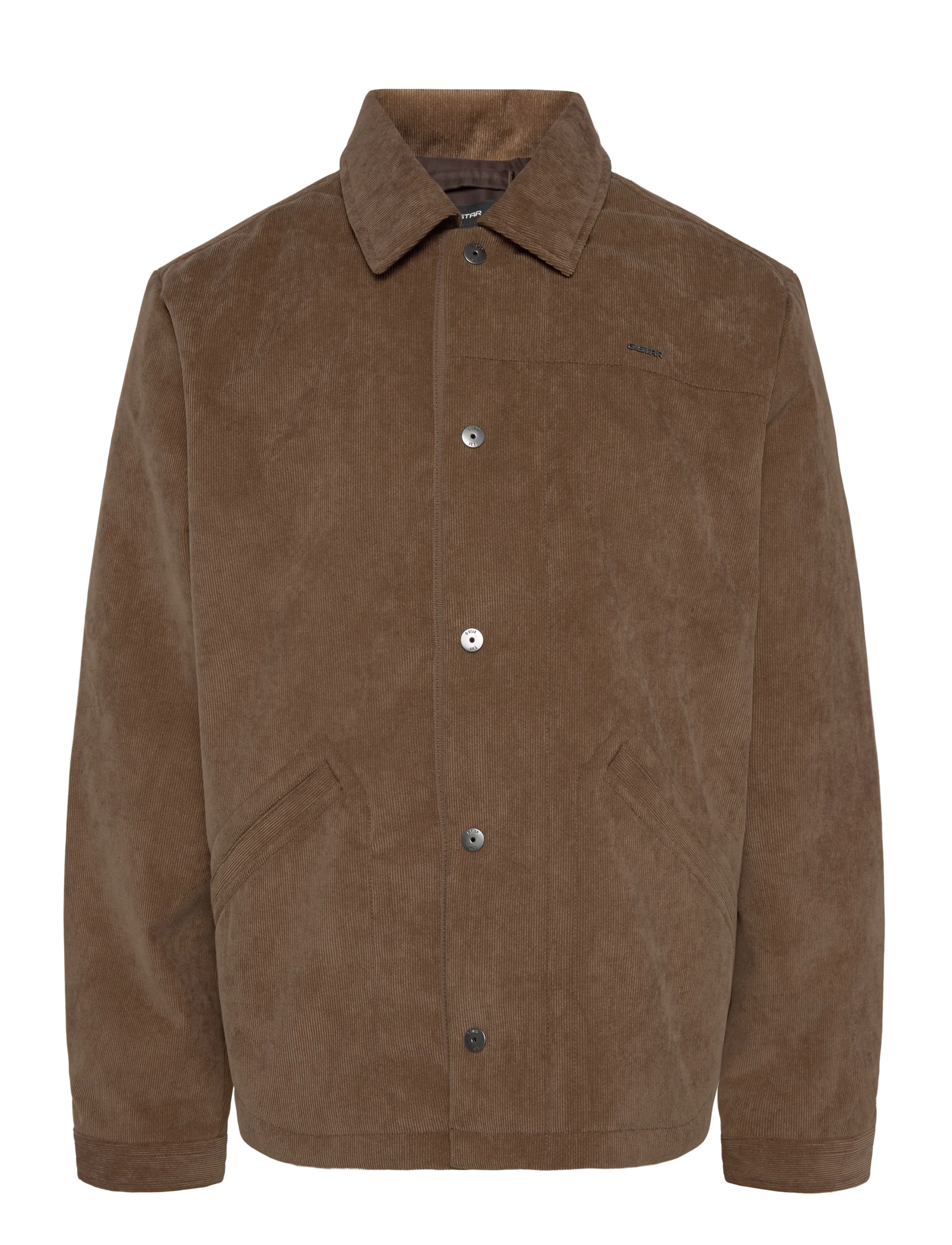 G-Star Tech pdd corduroy overshirt - Apģērbi - BISON / brown