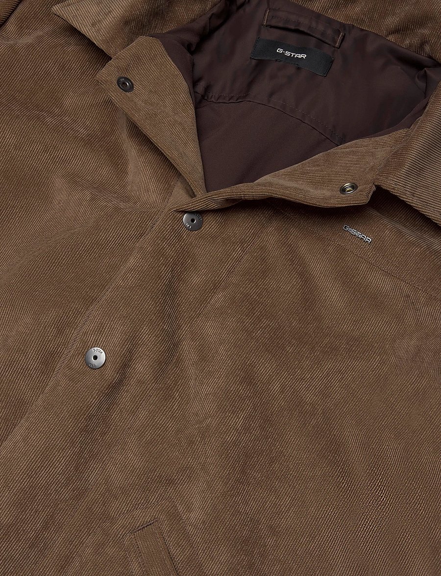 G-Star - Tech pdd corduroy overshirt - overshirts - bison - 2