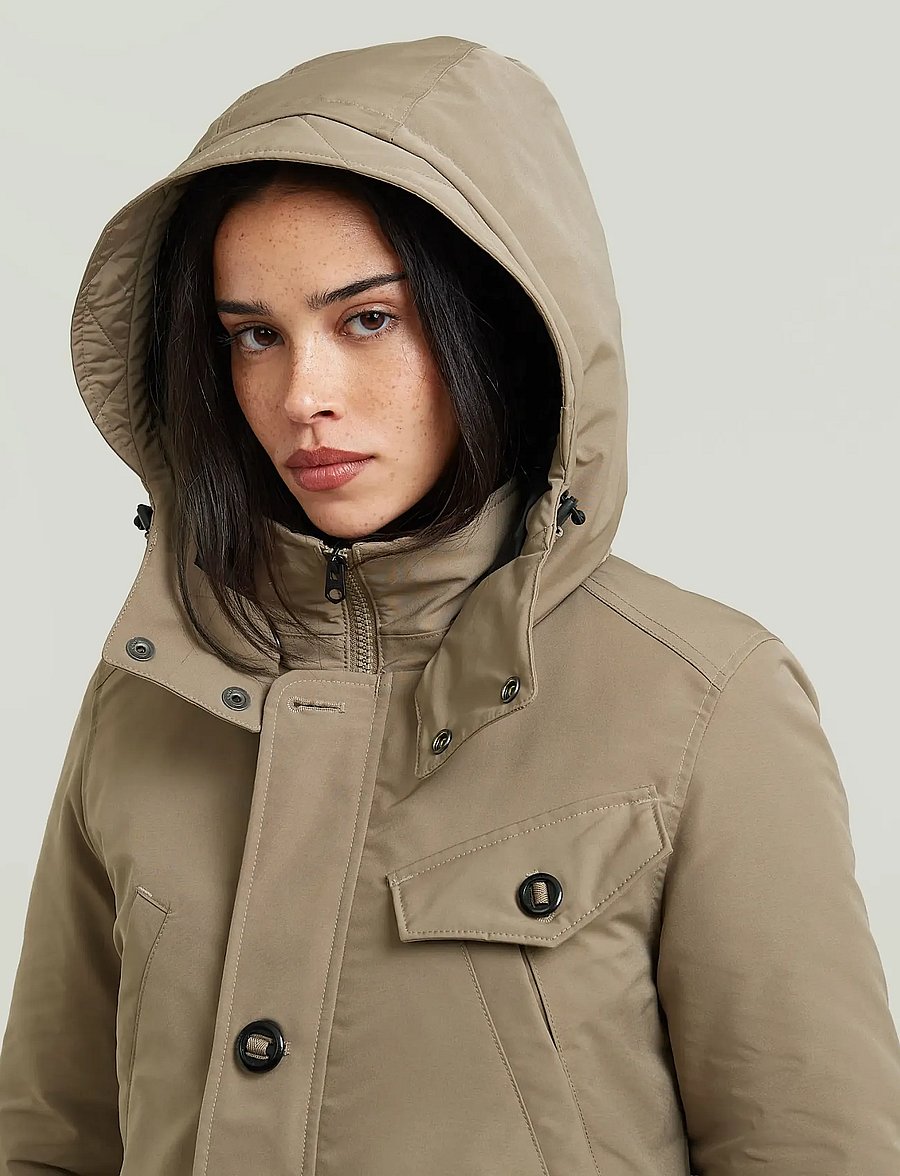 G-Star - Vodan long jkt wmn - parkas - fossil - 5