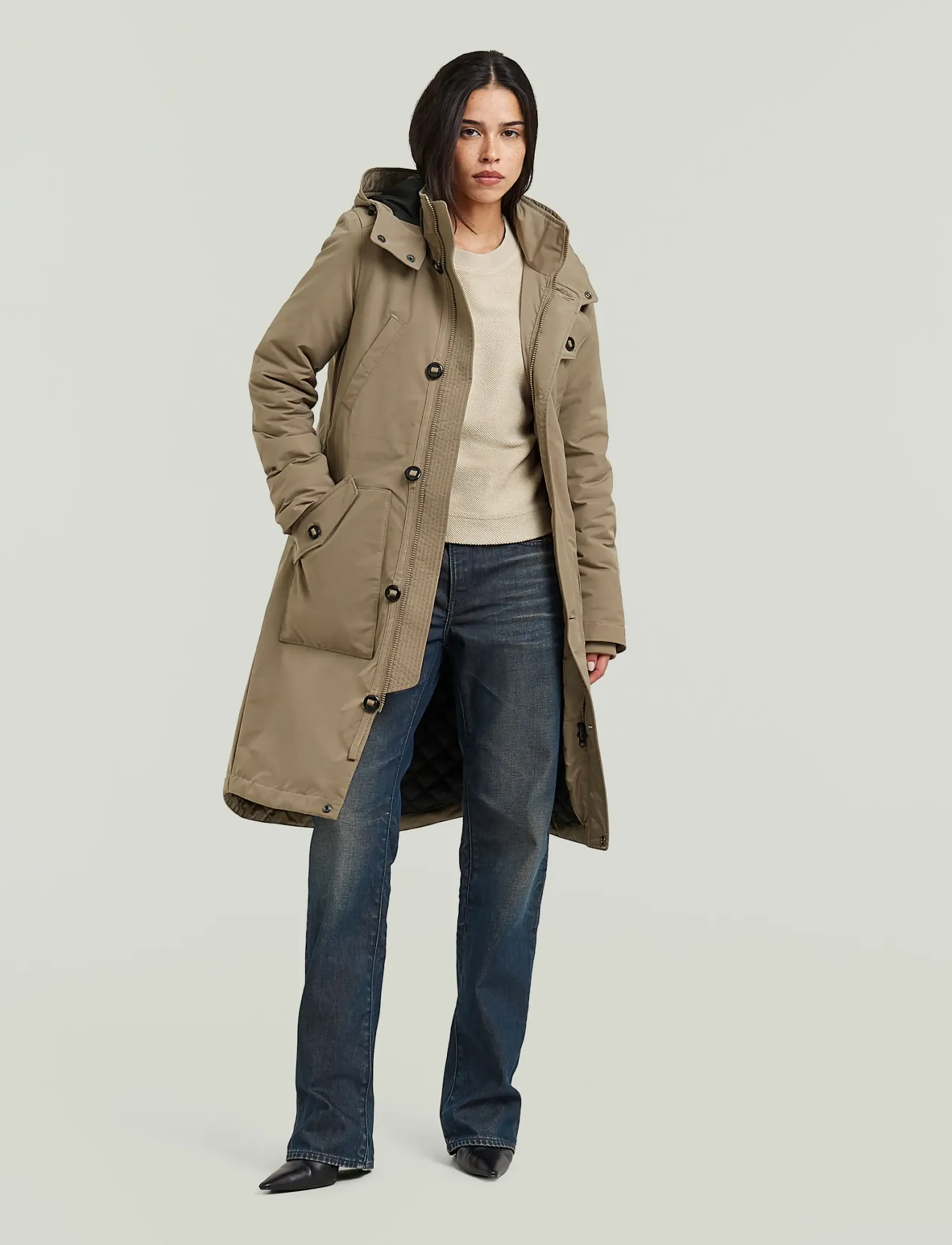 G-STAR Vodan Long Jkt Wmn jackor dam – bild 5