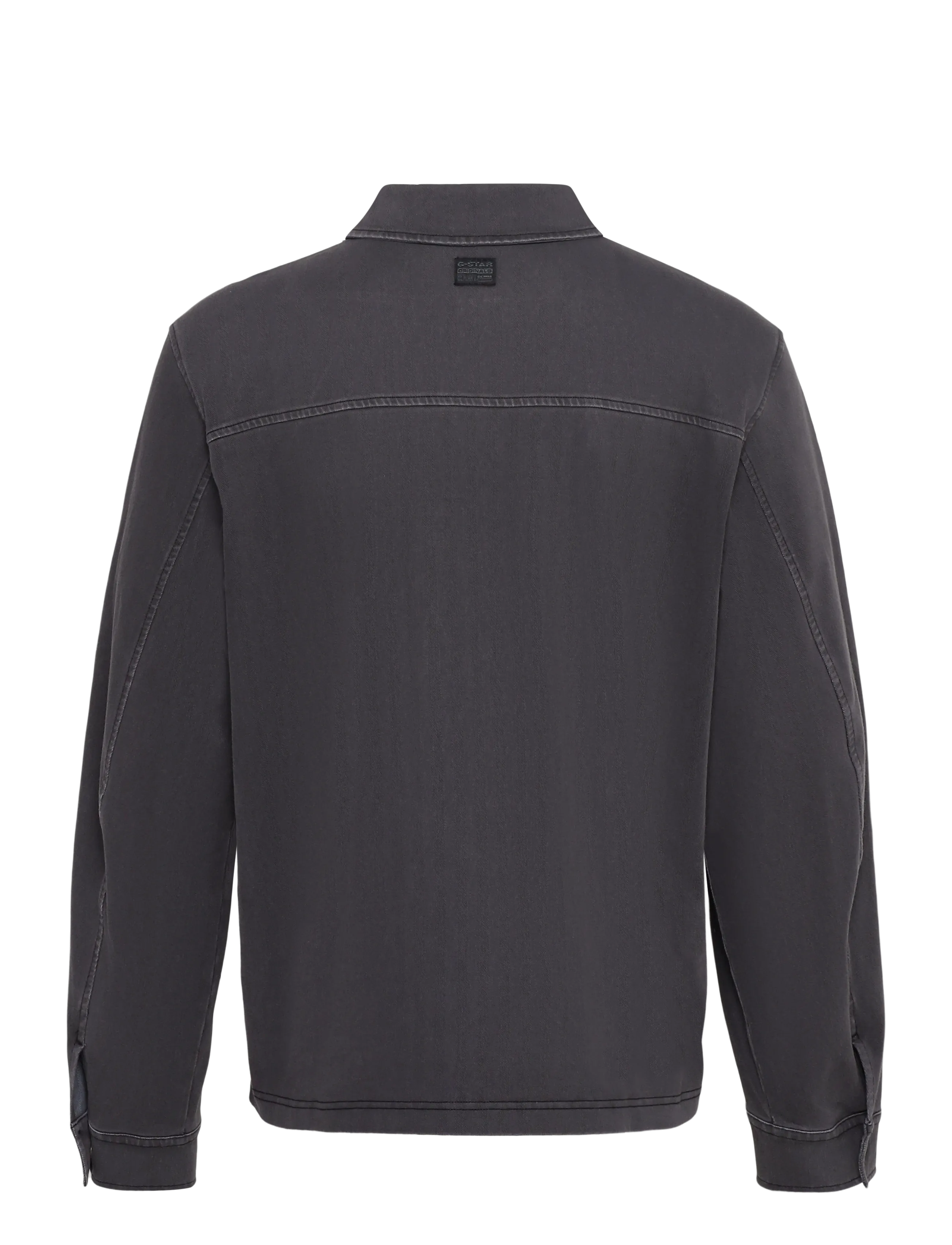 G-Star - Washed hb overshirt sw l\s - dk black gd - 2