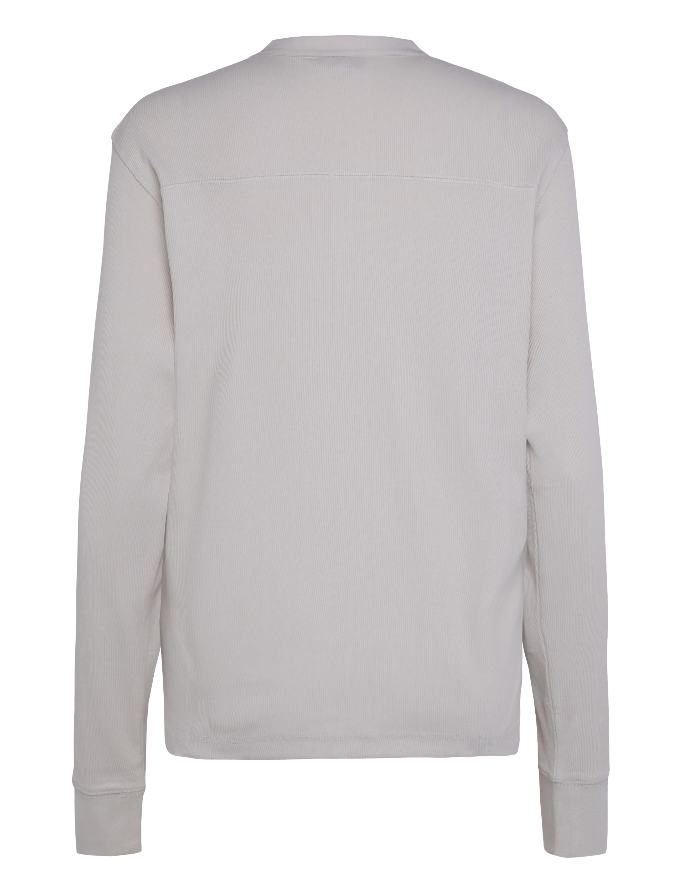 G-Star - Shrunken Slim rib henley l\s - whitebait - 2
