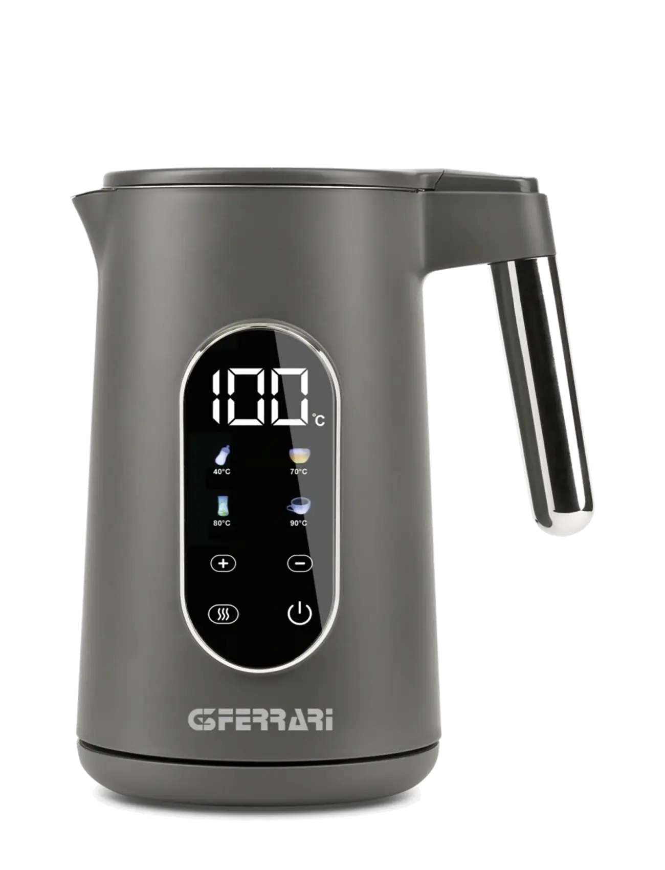 G3 Ferrari Kettle 1.7L Tisaniere Tech Grey G3Ferrari , One Size, Kitchen Appliances, Grau - Kettles & Water Boilers, Homeware